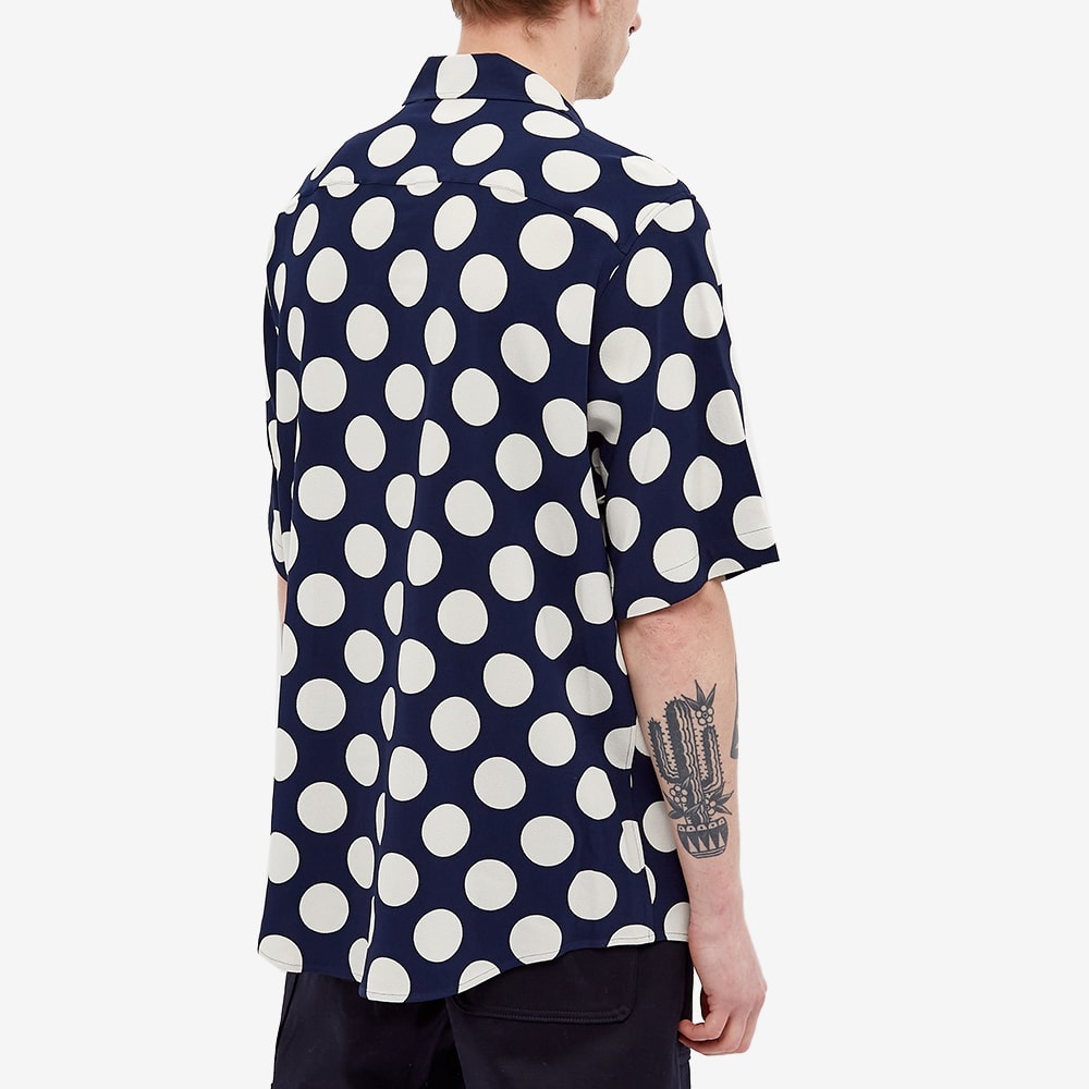 AMI Short Sleeve Polka Dot Shirt - 5