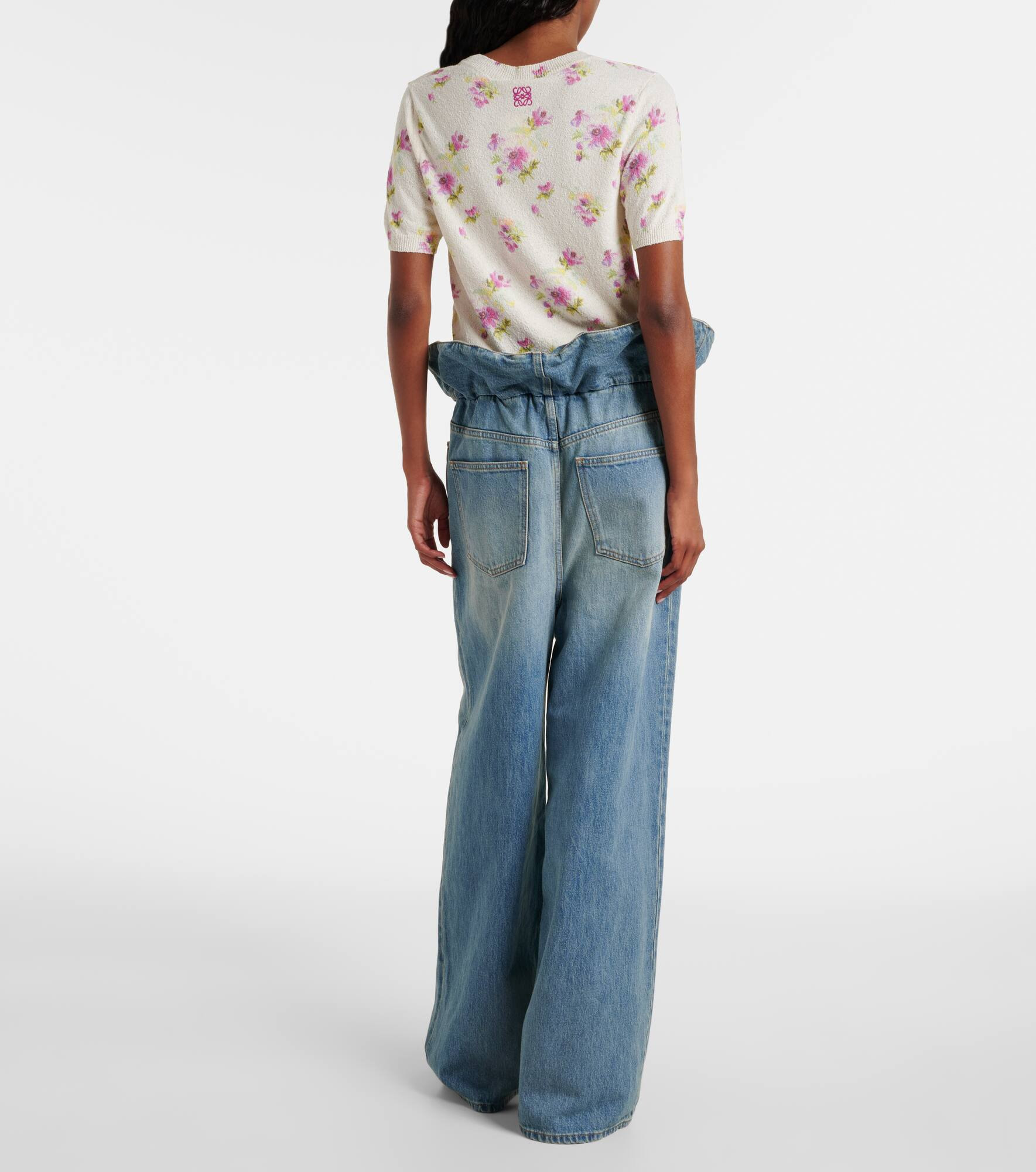 Flamenco high-rise wide-leg jeans - 3