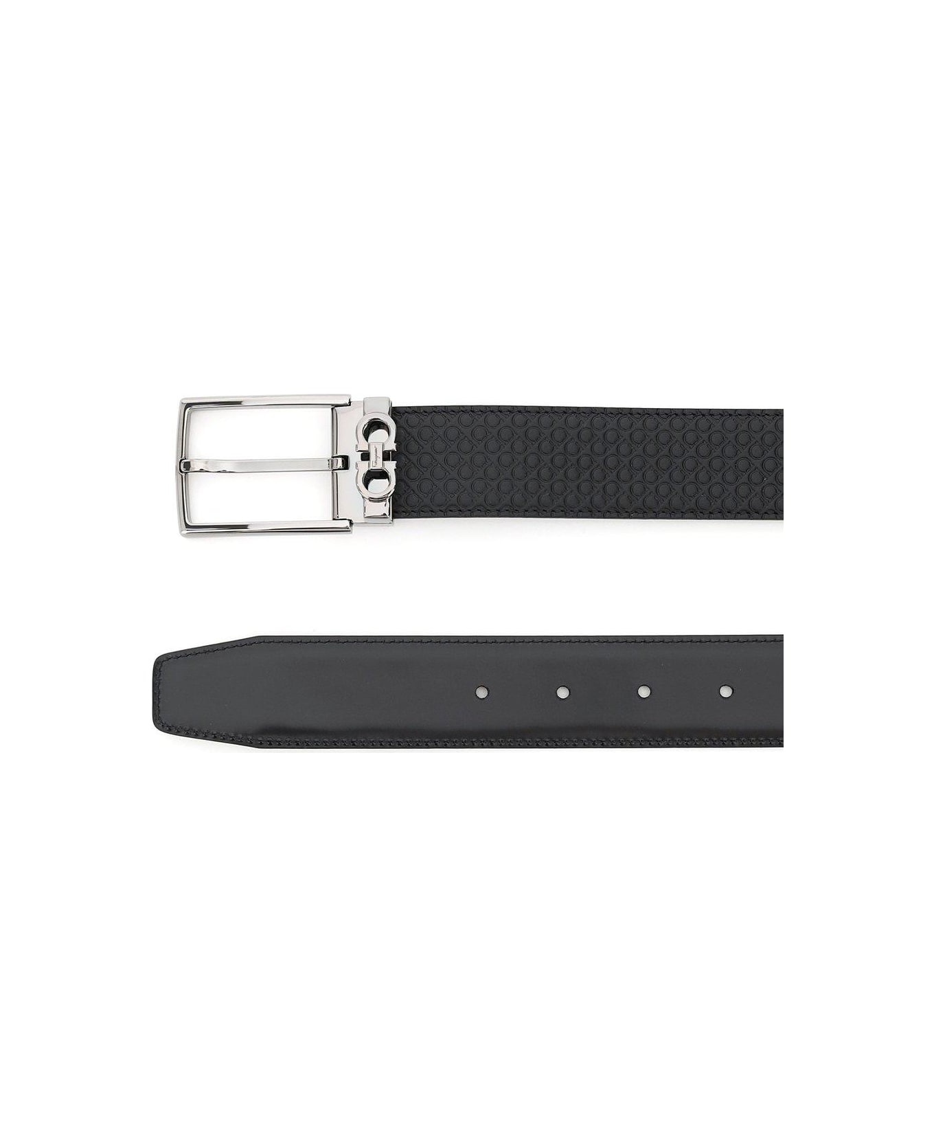 Gancini Reversible Buckle Belt - 2