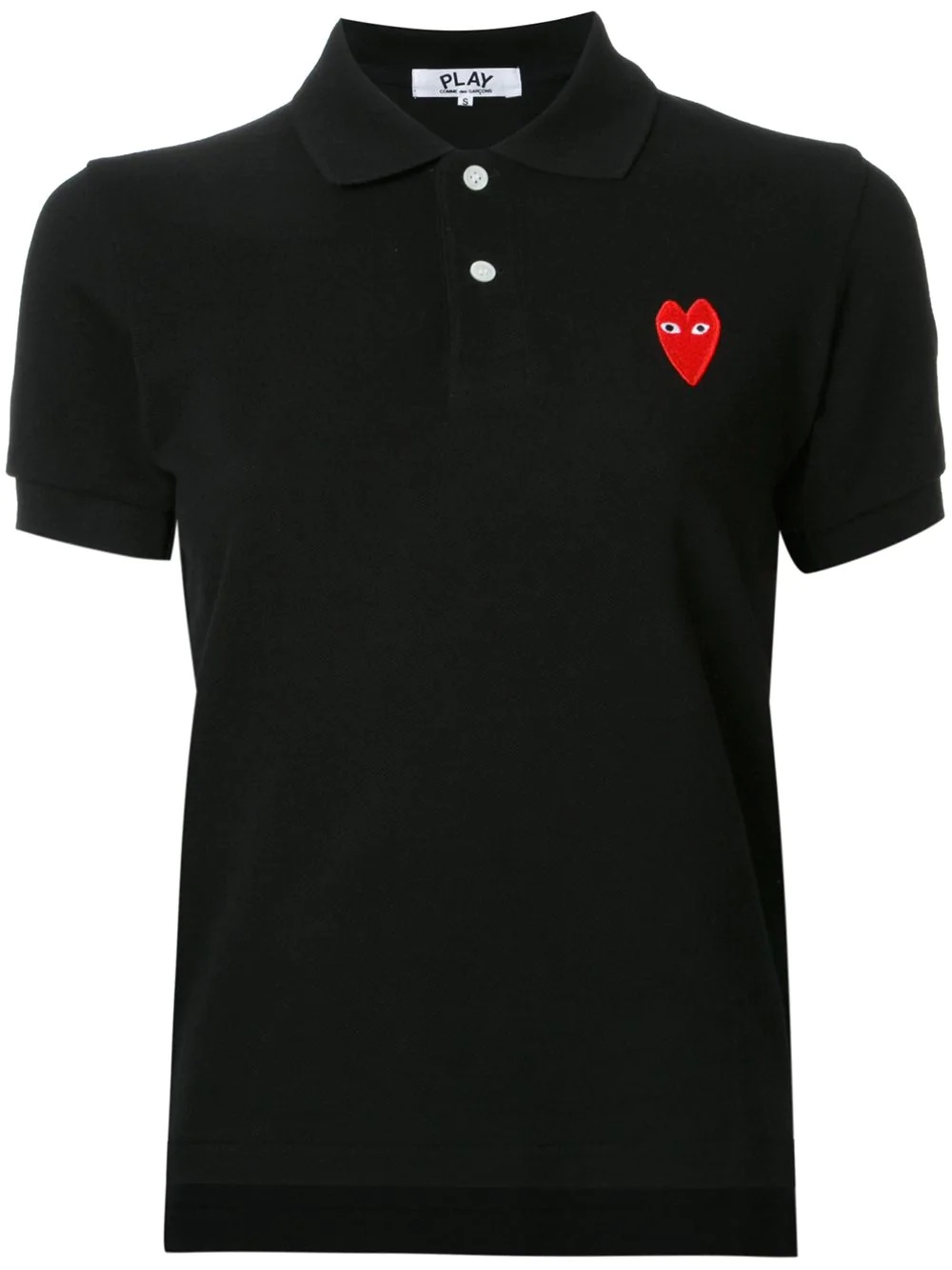 heart logo polo shirt - 1