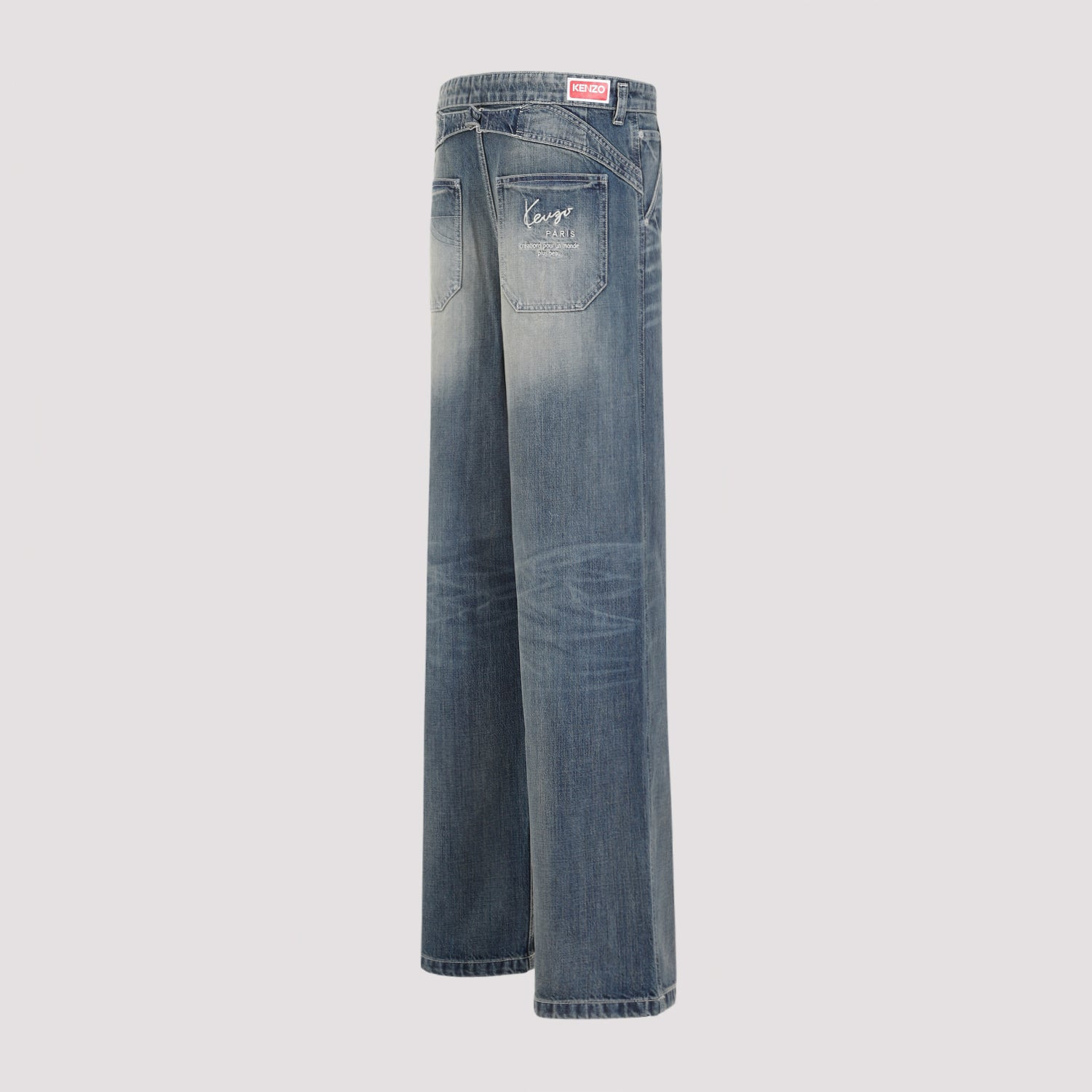 Kenzo Denim Pants Women - 3