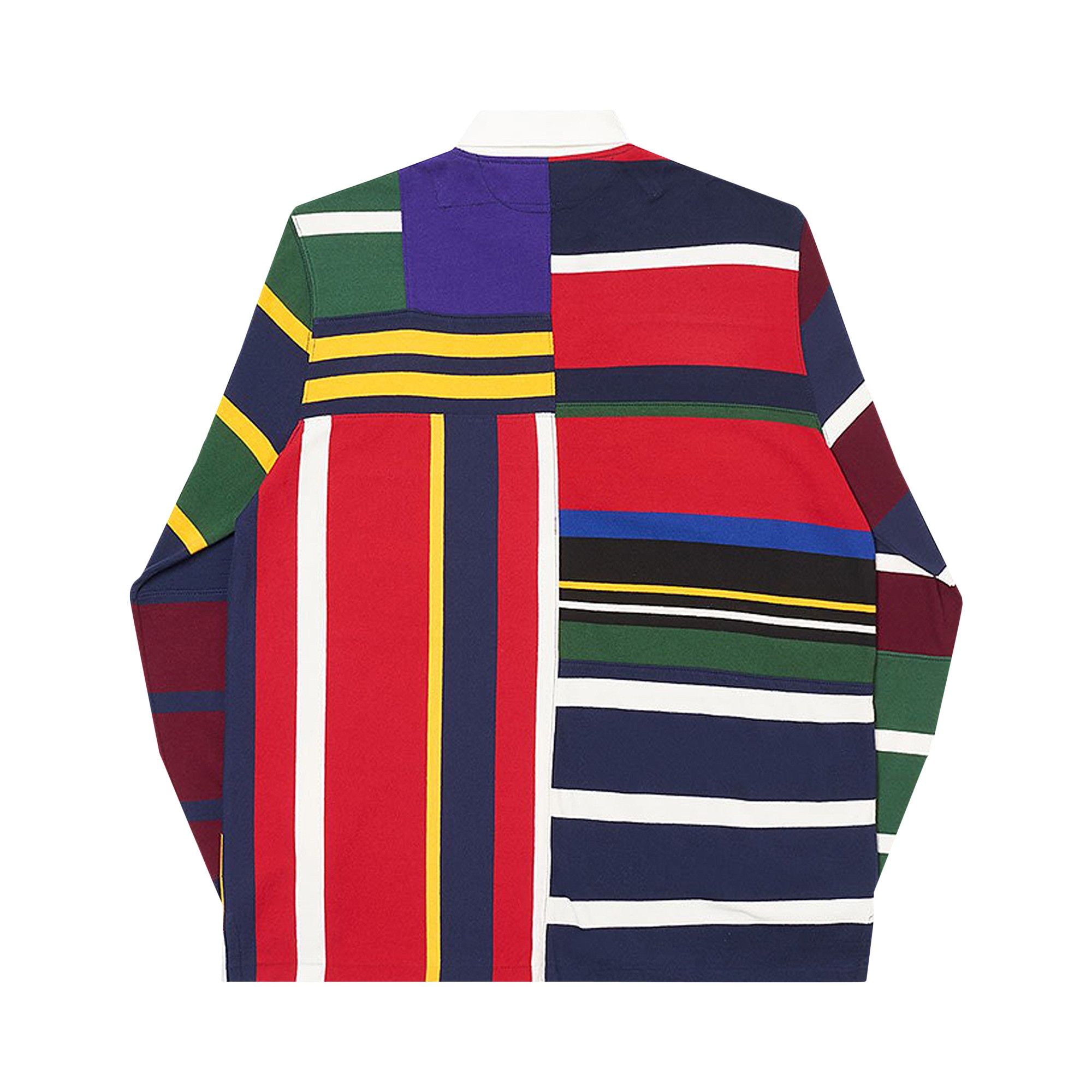 Palace x Ralph Lauren Pieced Rugby Polo 'Multicolor' - 2