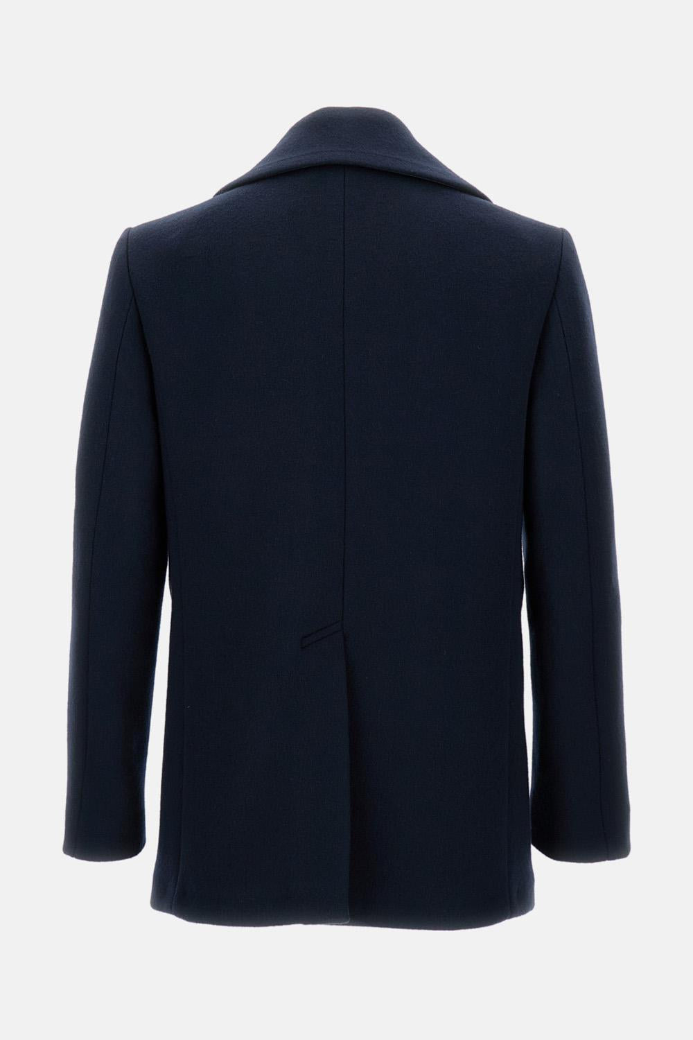 Double-breasted Peacoat - 2