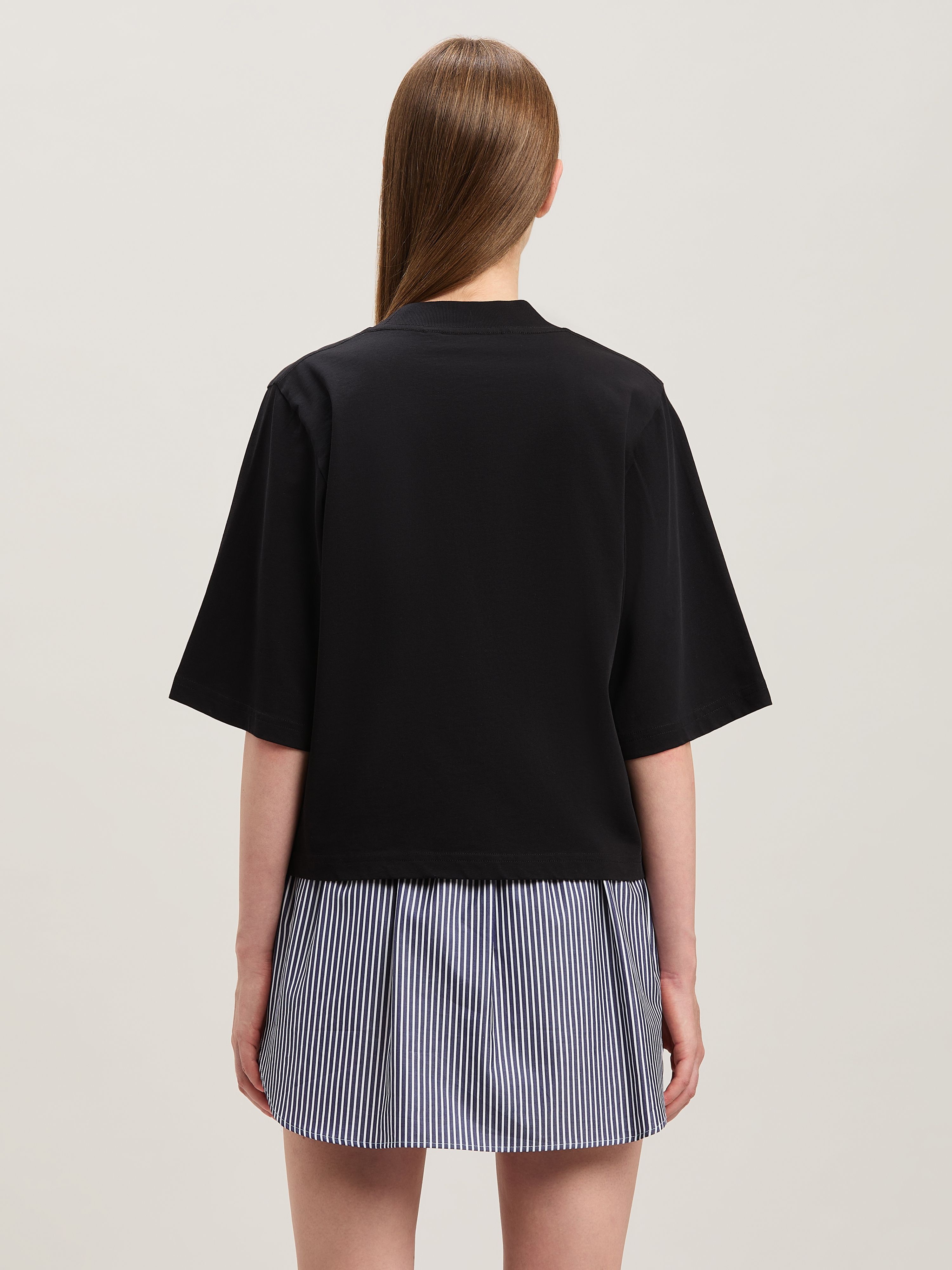 Bear in Mind cropped T-shirt - 5