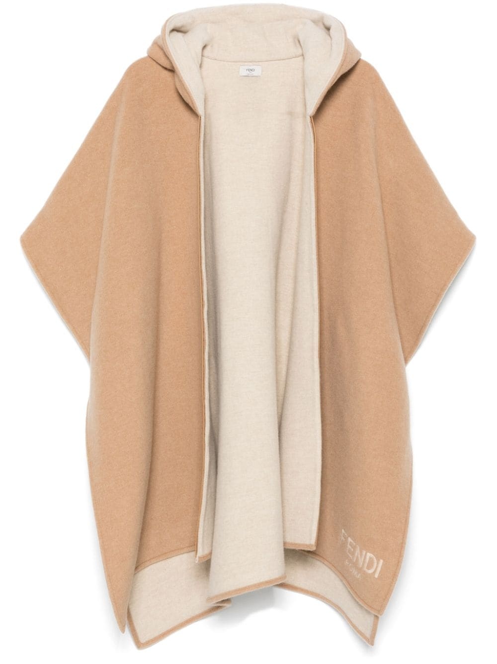 FENDI Fendi Roma poncho | REVERSIBLE