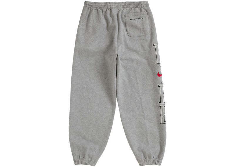 Supreme Supreme Nike Sweatpants Heather Grey outlook