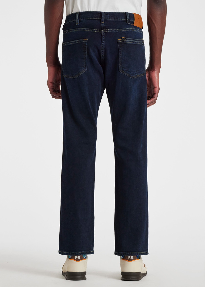 Standard-Fit Dark-Wash Jeans 5