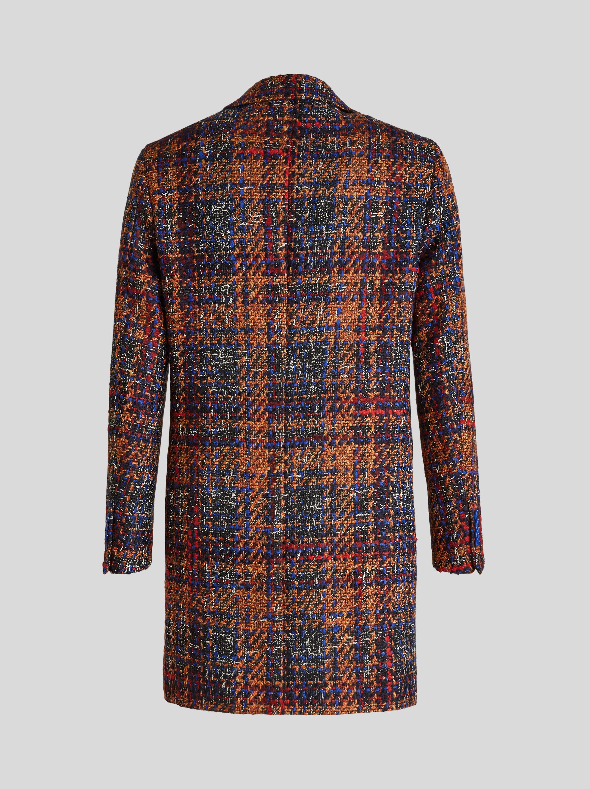 CHECK PATTERN COAT - 5
