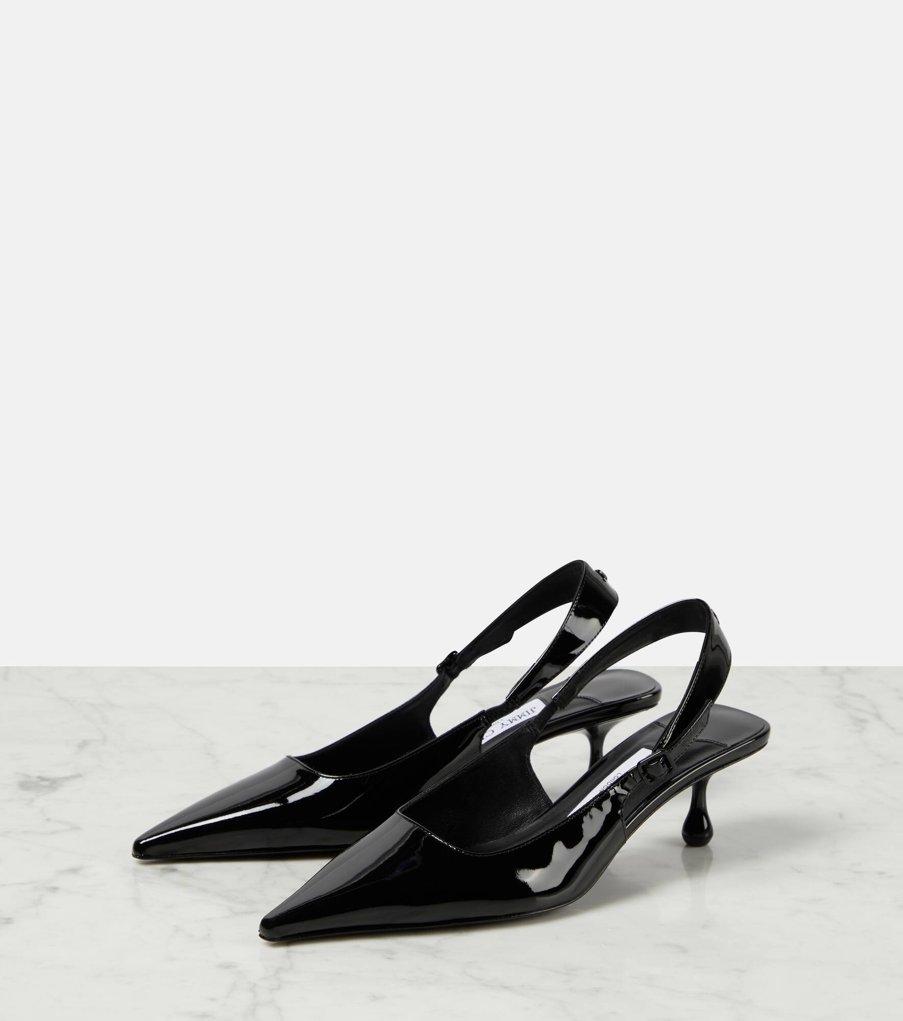 Amel 50 Pat leather slingback pumps - 5
