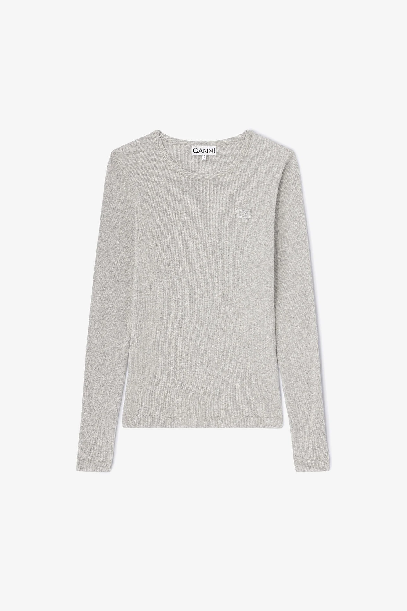 RIB LONGSLEEVE TOP - 1