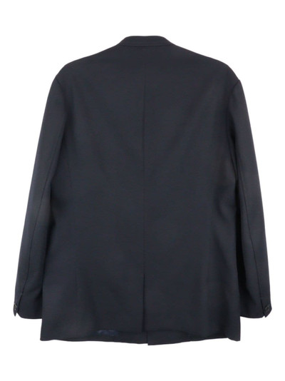 Yohji Yamamoto button-fastening wool jacket outlook