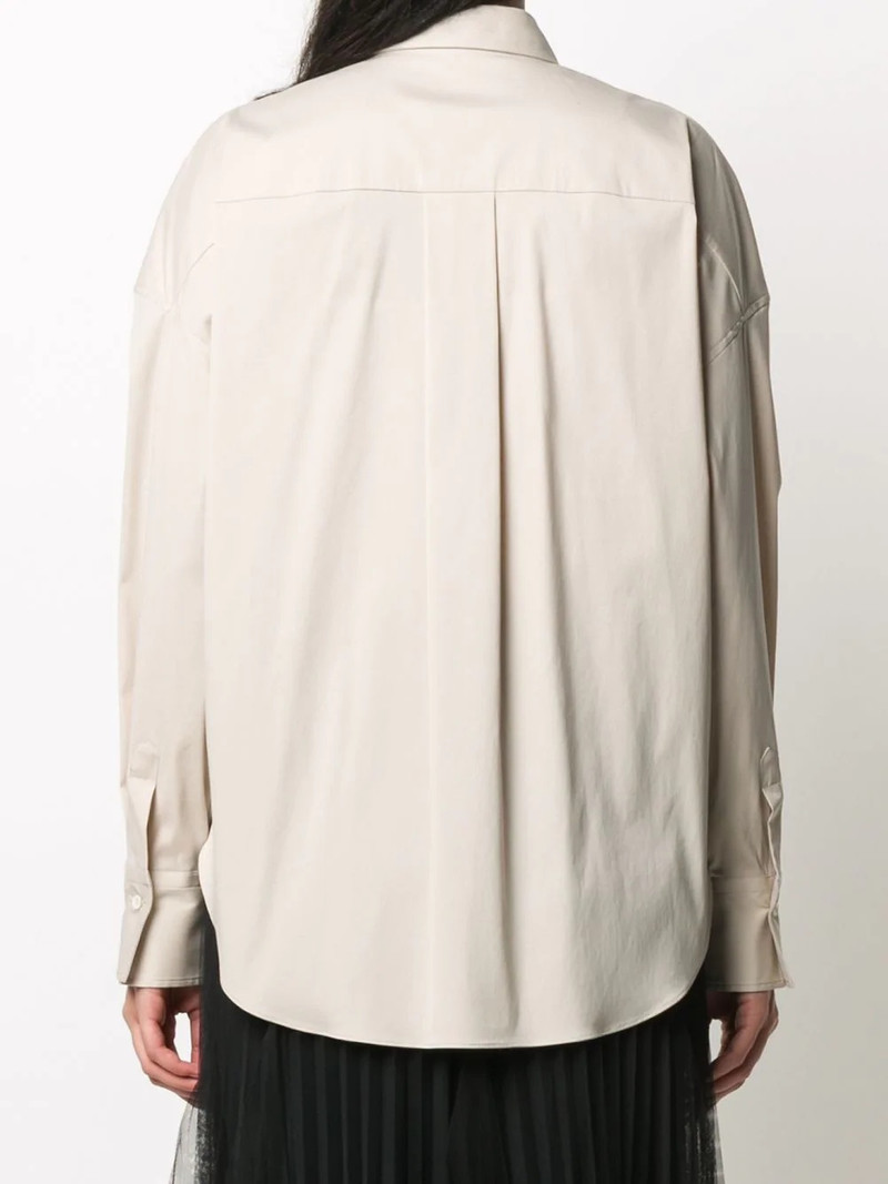 embellished tab long sleeve shirt 4