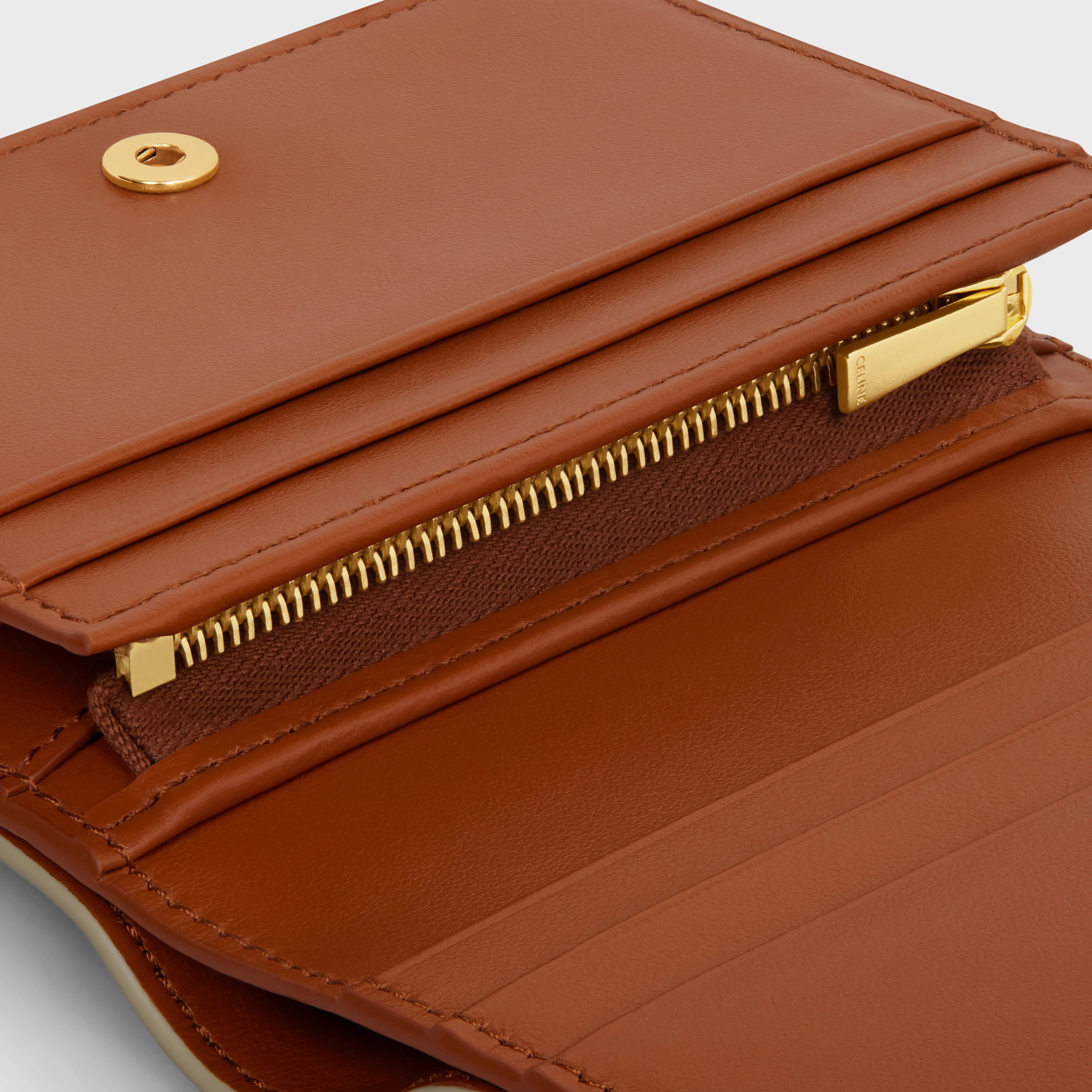 TRIOMPHE COMPACT WALLET in TRIOMPHE CANVAS - 5
