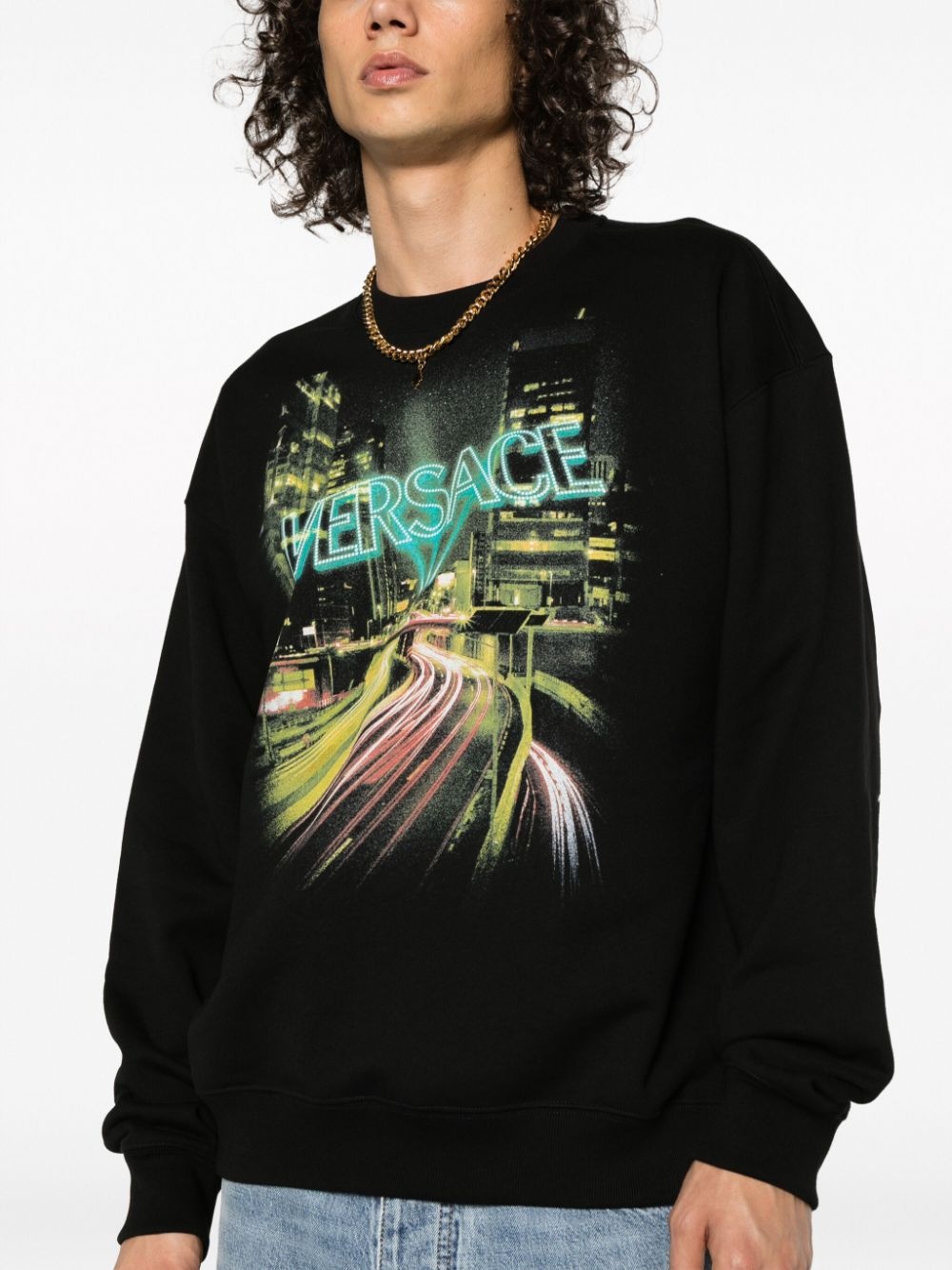 City Lights cotton sweatshirt - 5
