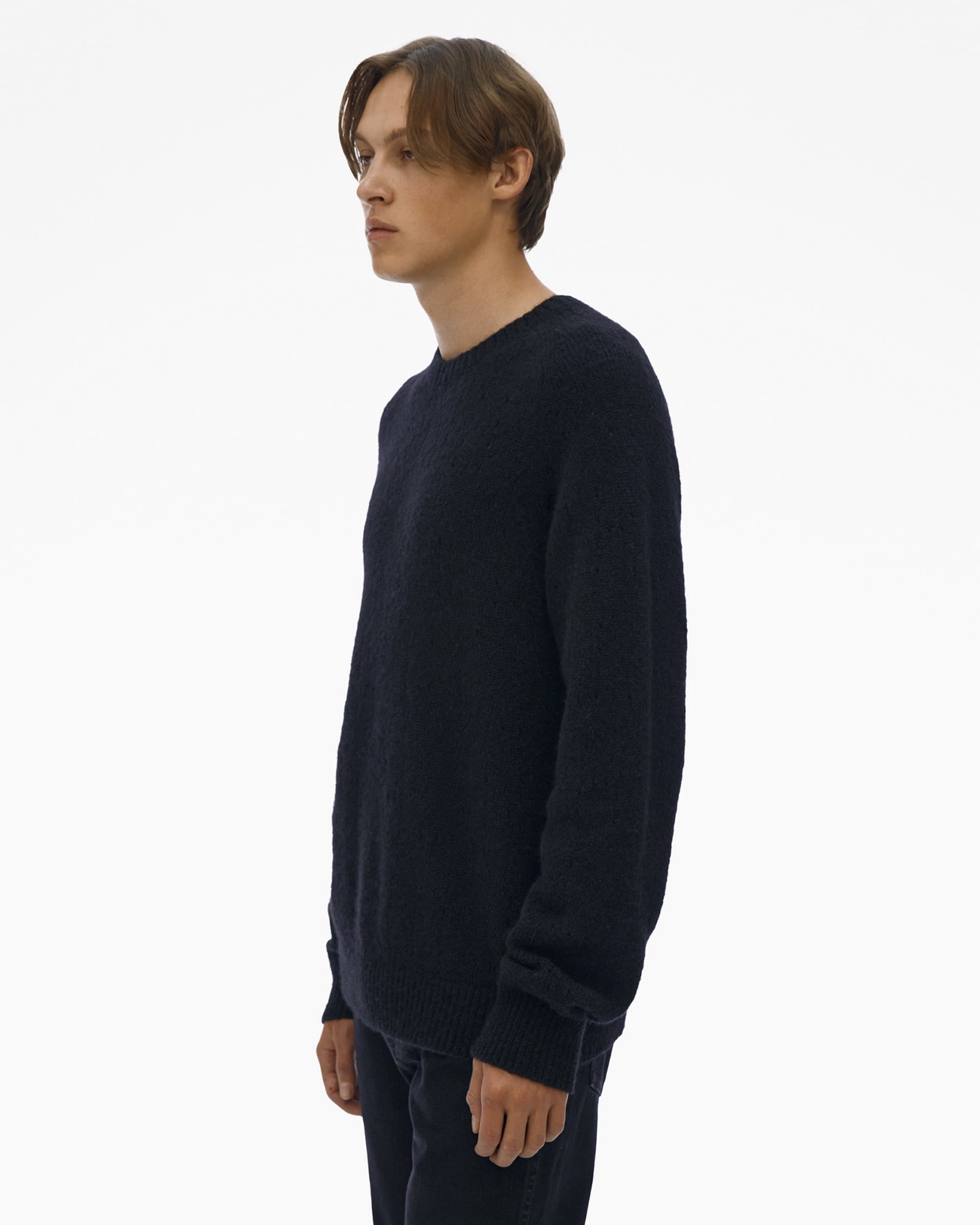 LOGO POINTELLE SWEATER - 5
