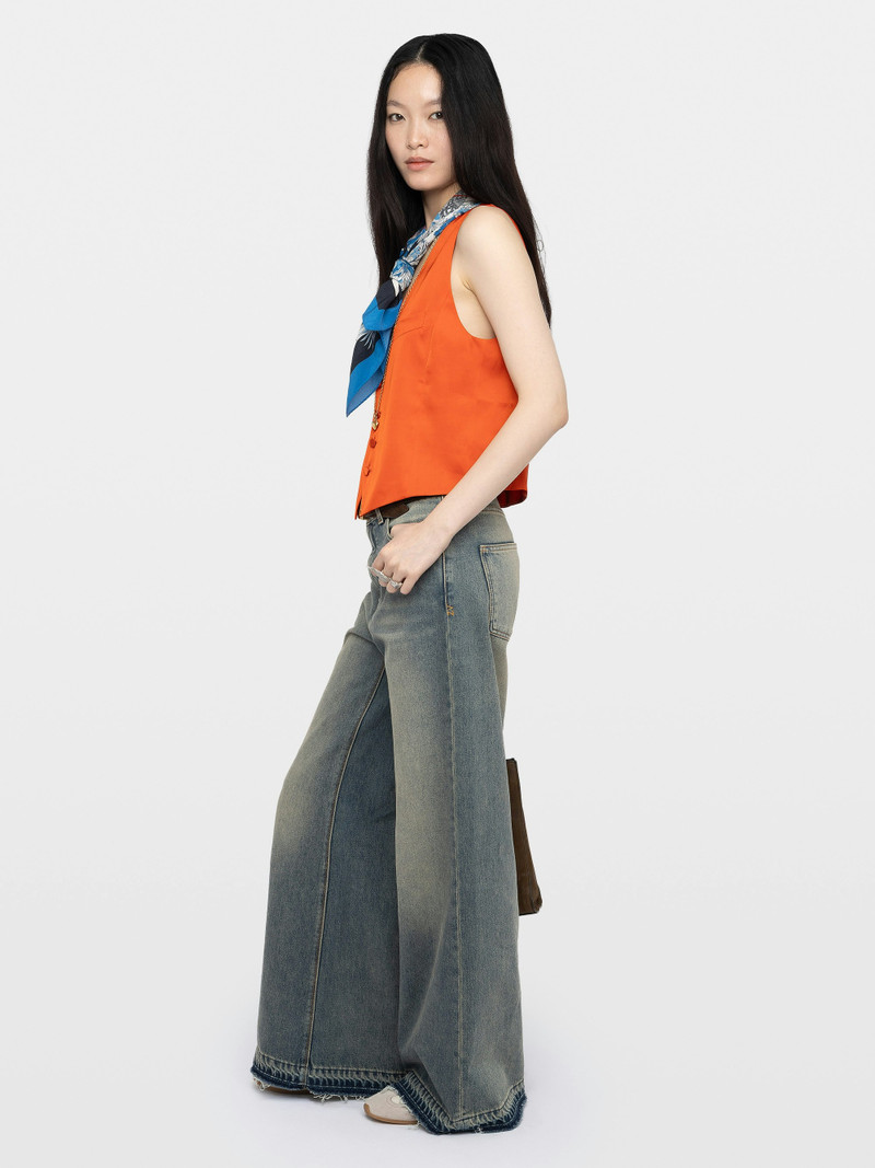 Emaux Satin Vest 5