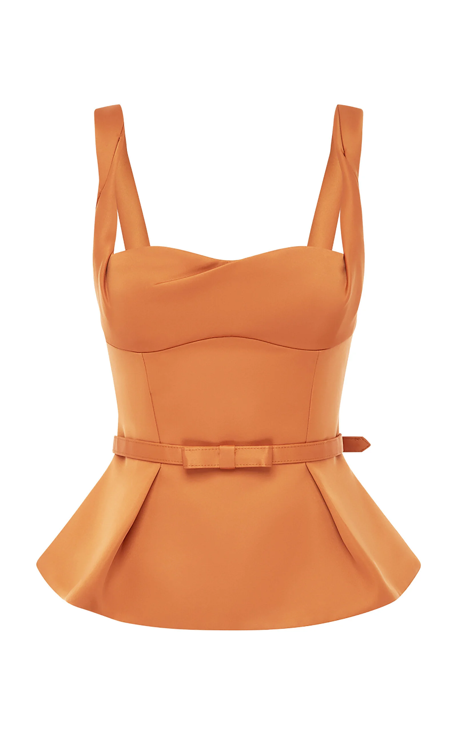 Georgia Peplum Top orange - 1