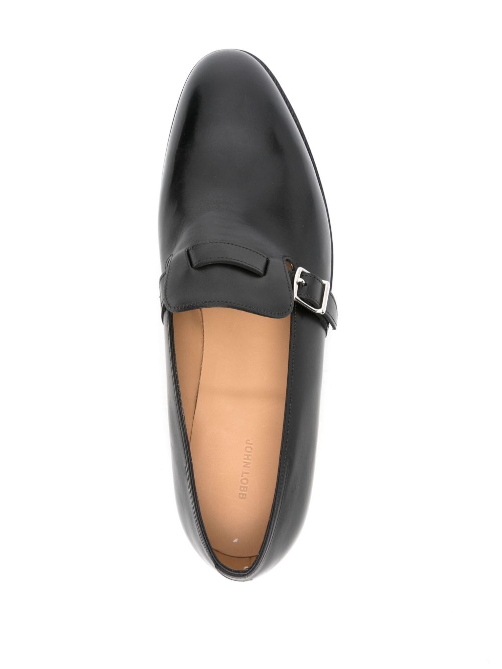 leather monk shoes - 4