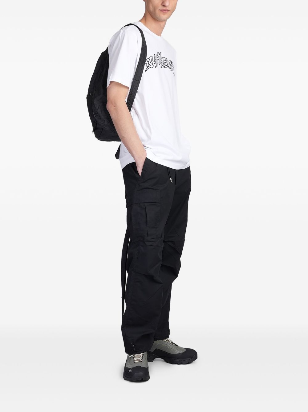 cotton cargo trousers - 2