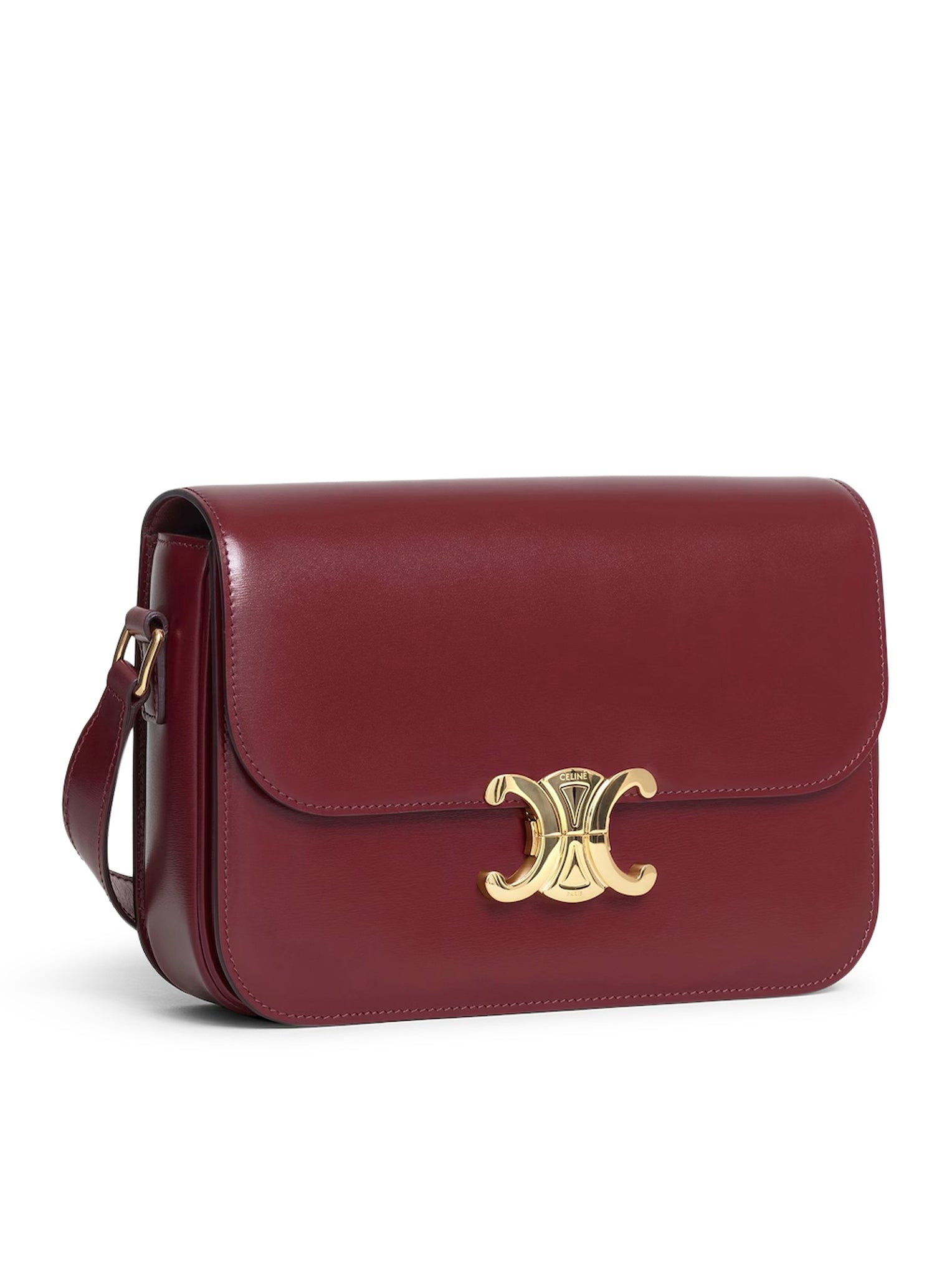 TRIOMPHE CLASSIQUE BAG IN GLOSSY CALFSKIN - 2