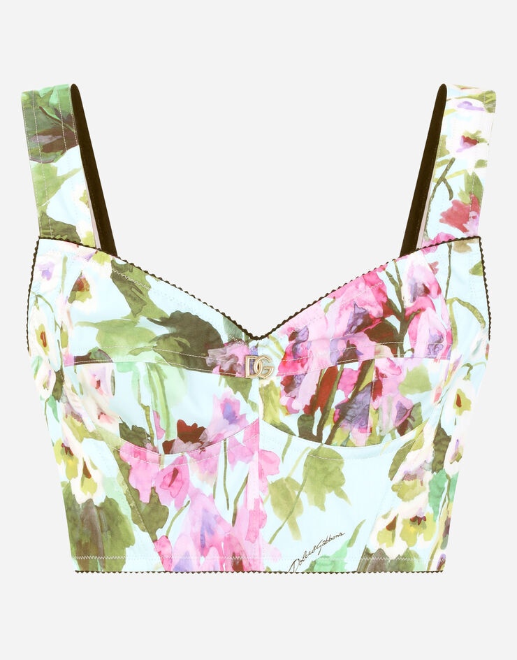 Dolce & Gabbana Garden Printed Bralette