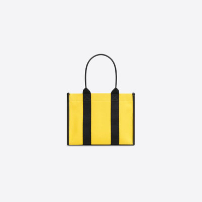 BALENCIAGA Women's Hardware Small Tote Bag With Strap in Yellow outlook