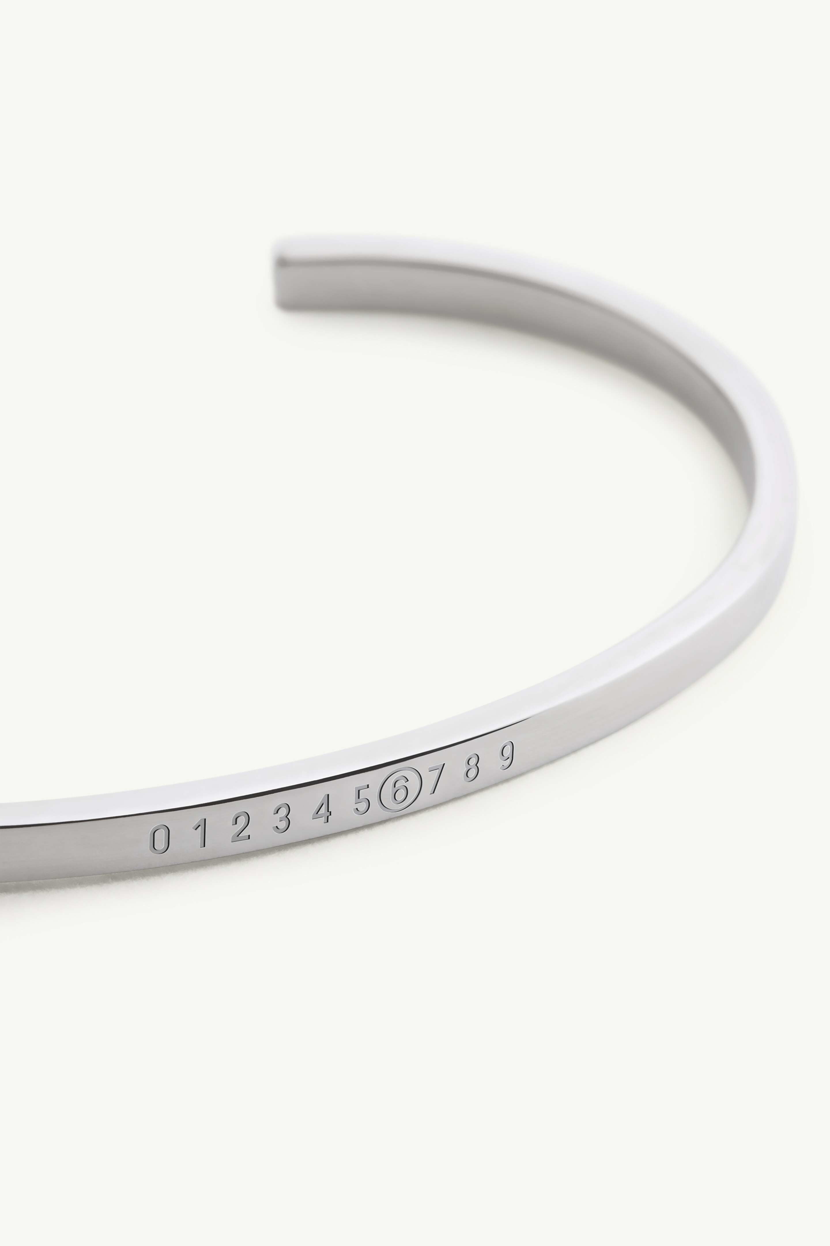 Numeric Minimal Signature Cuff Bracelet - 3