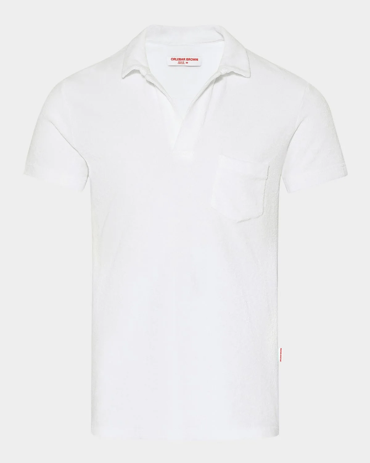 Men's Cotton Terry Polo Shirt - 1
