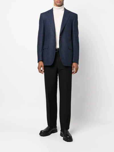 Canali single-breasted wool blazer outlook