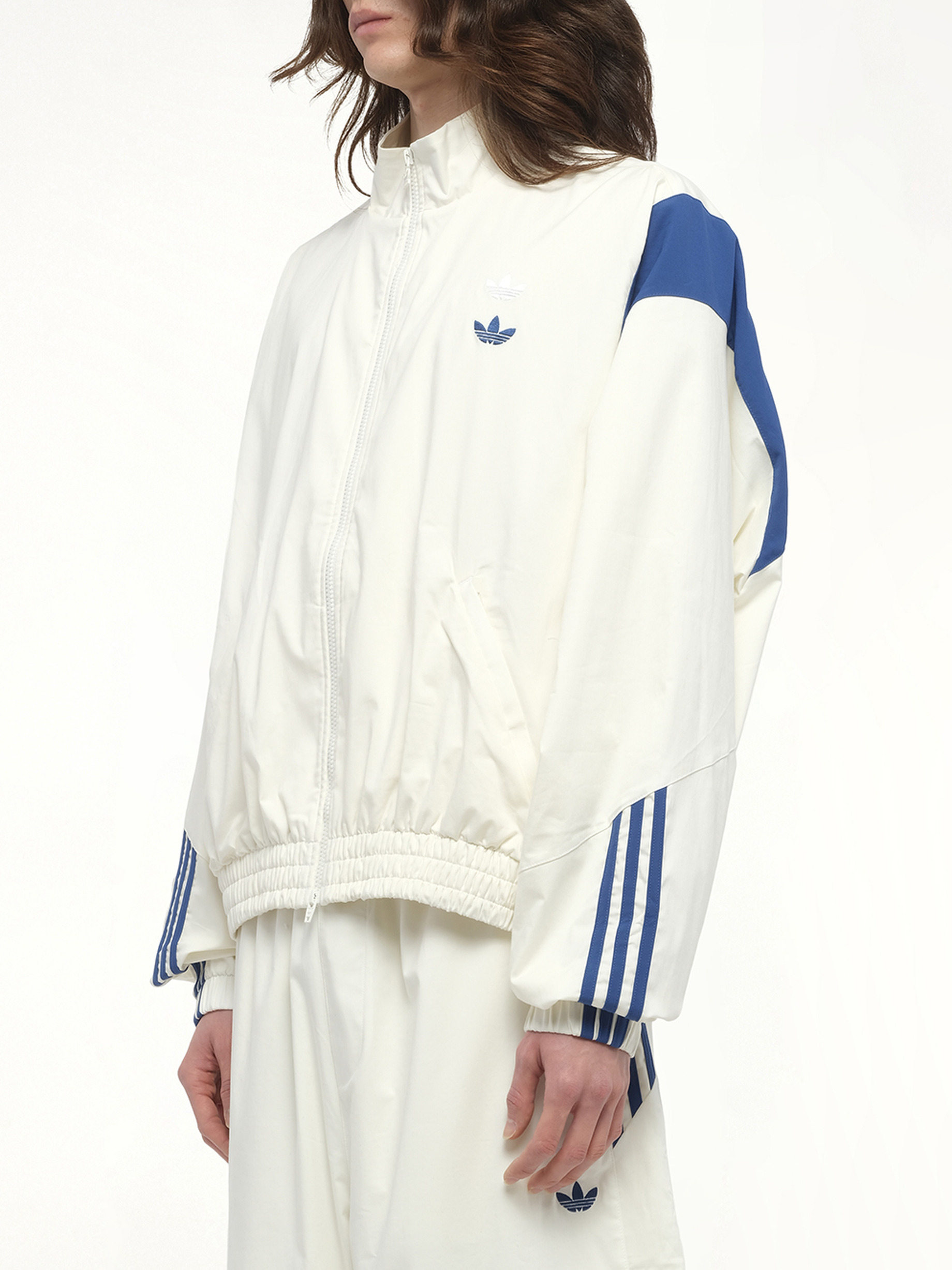 Adidas X Chavarria Poplin Track Top in Off White - 5