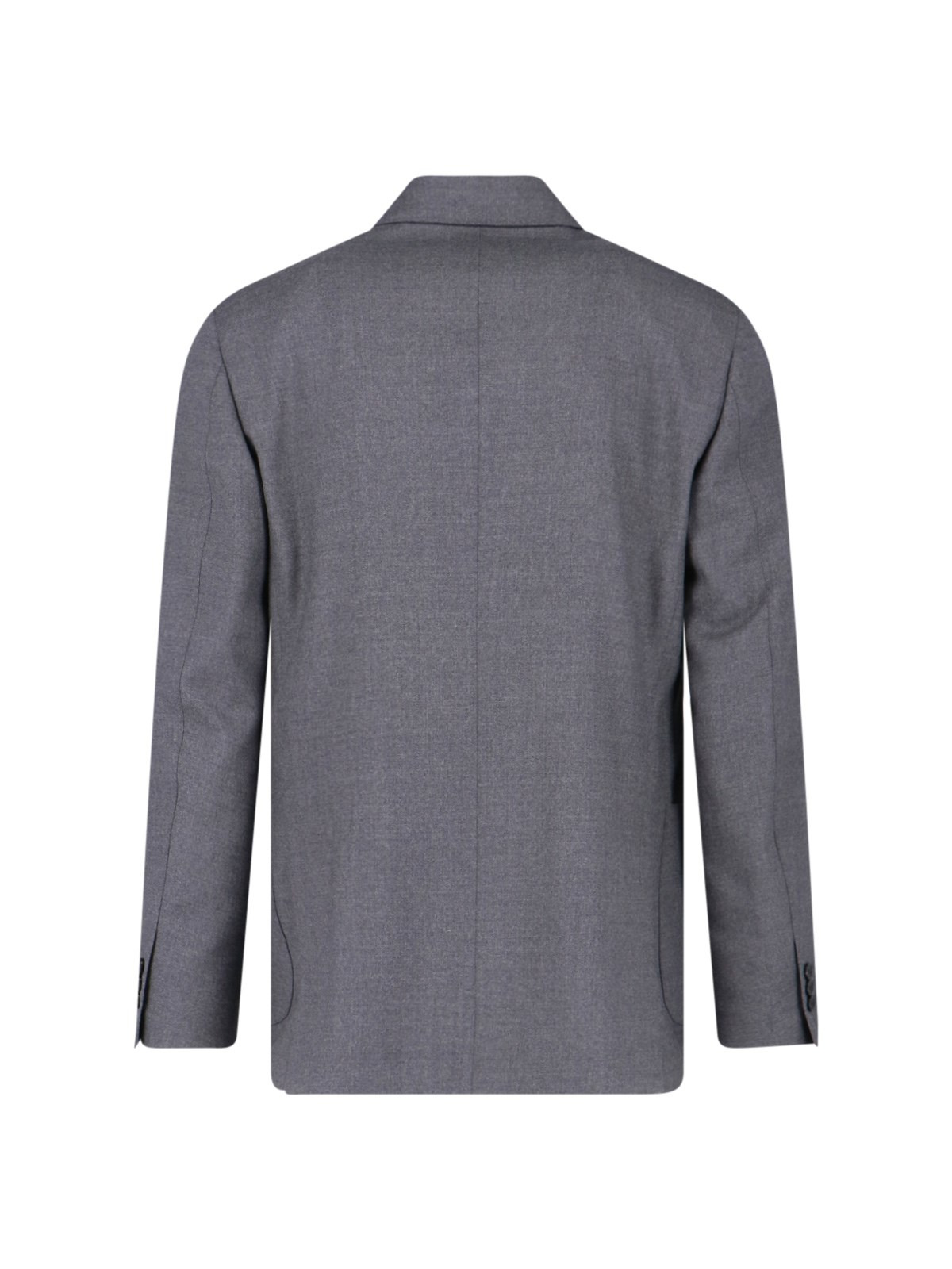 DOUBLE-BREASTED VIRGIN WOOL SUIT - 2