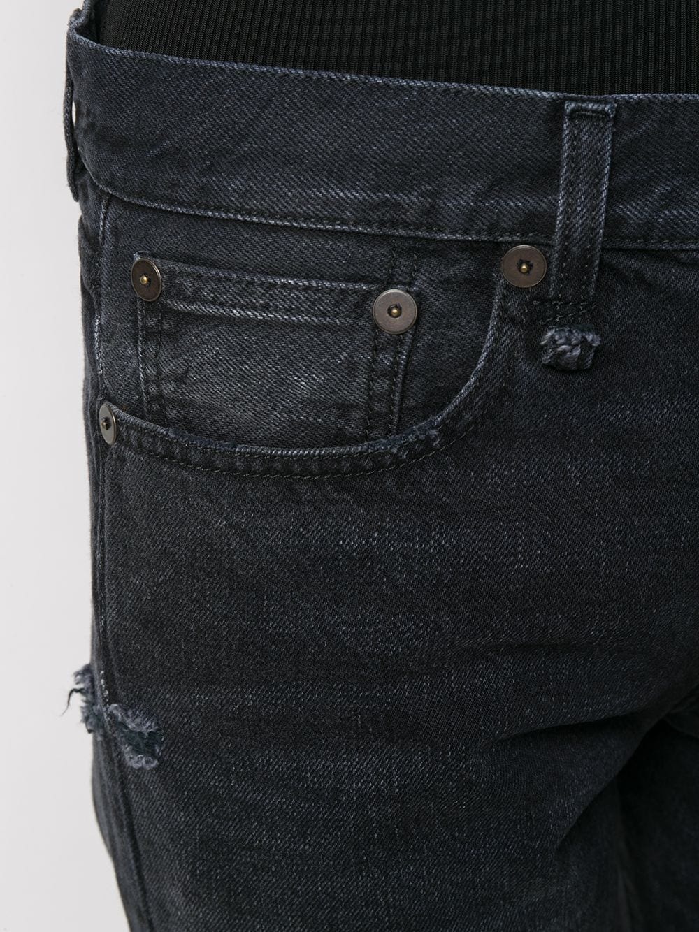 cropped jeans - 5