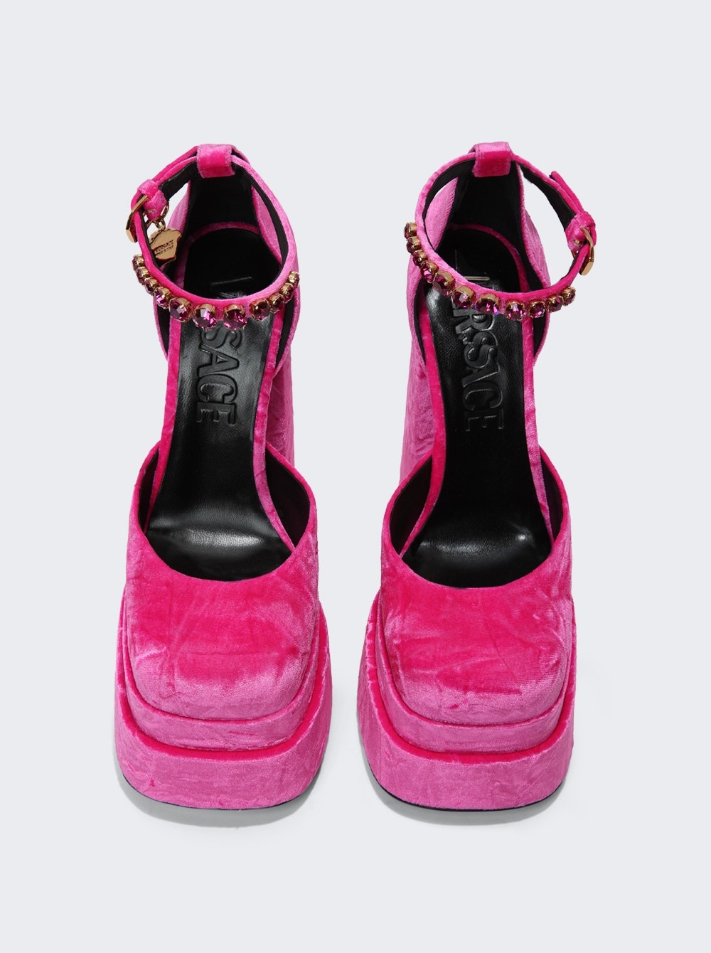 Medusa Aevitas Platform Pumps Glossy Pink - 4