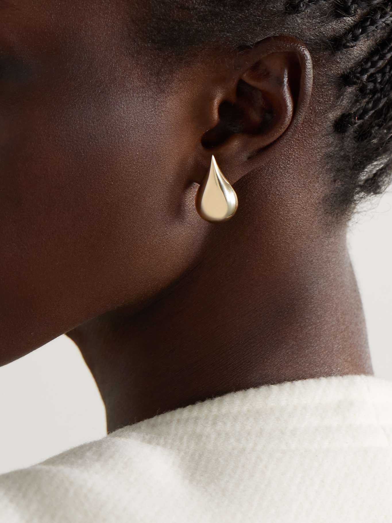 Water Droplet 14-karat gold earrings - 2