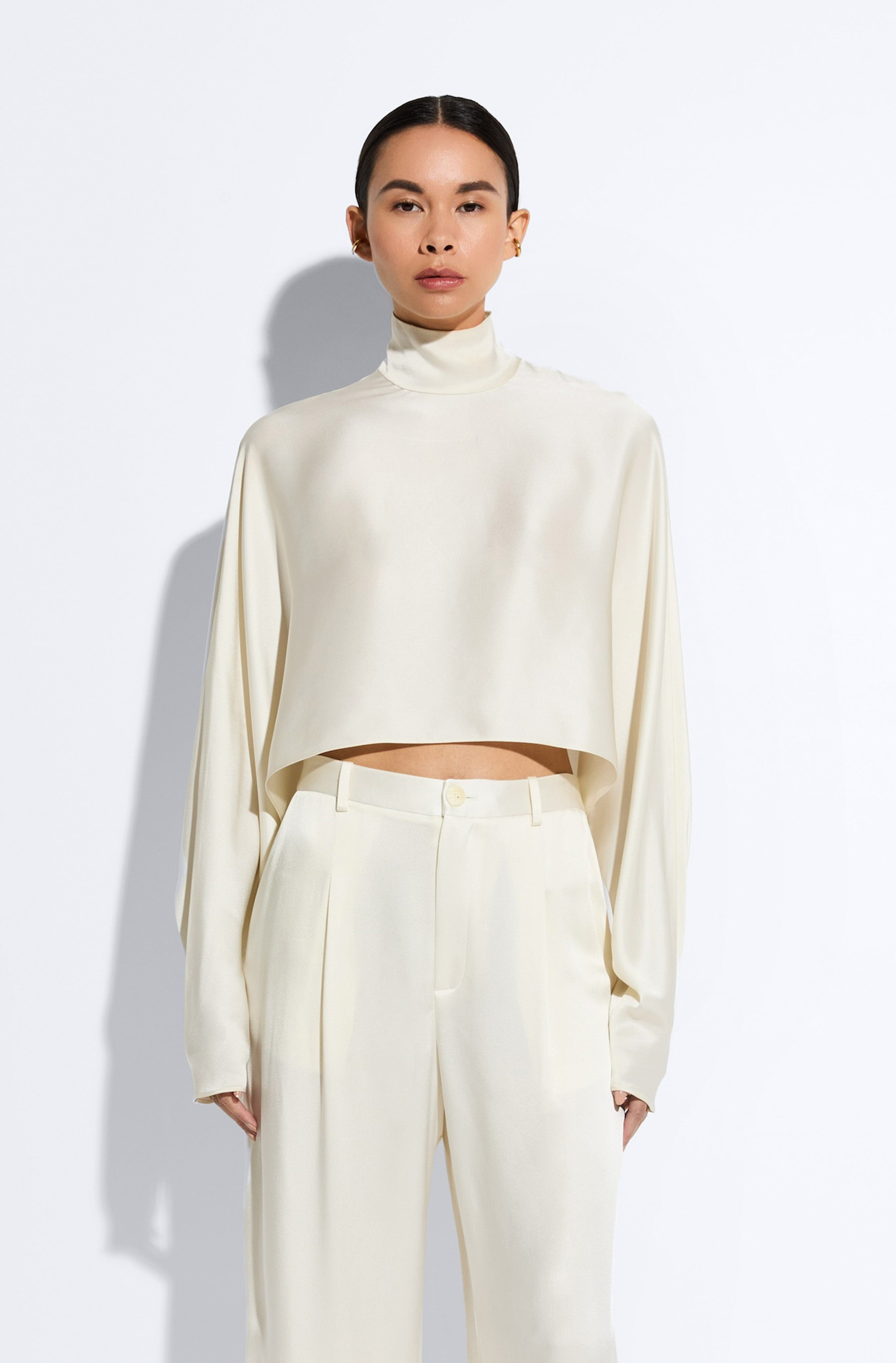 Satin Caftan Top - 2