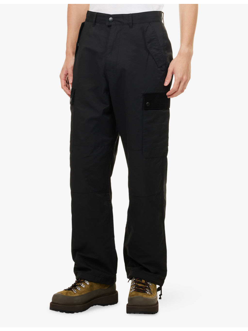 Silverbay Straight-Leg Cotton-Blend Trousers - 3