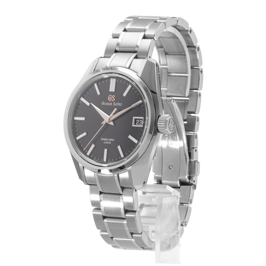 Grand Seiko - Pre-owned Grand Seiko Heritage Collection Automatic Black Dial Men's Watch SLGA013G - 5