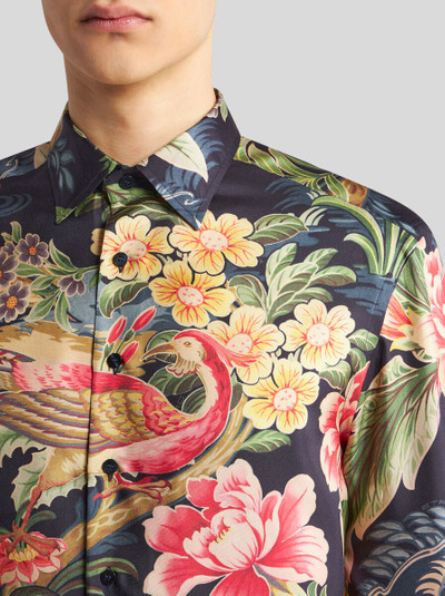 Etro PRINTED SILK SHIRT outlook