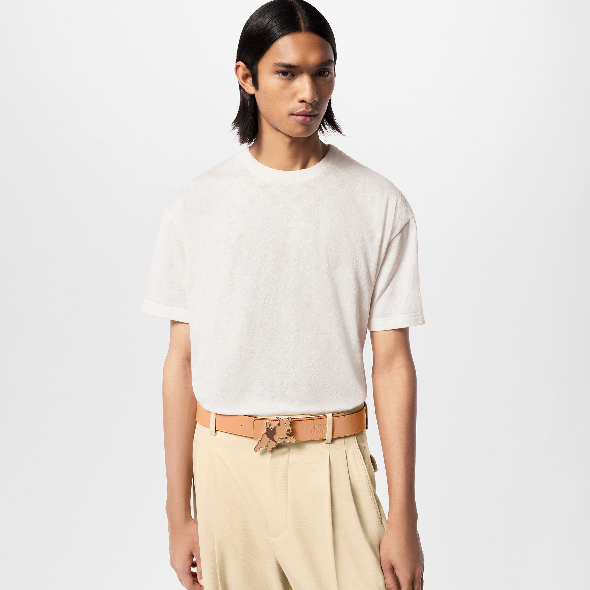 Monogram Fil Coupe Cotton T-Shirt - 2