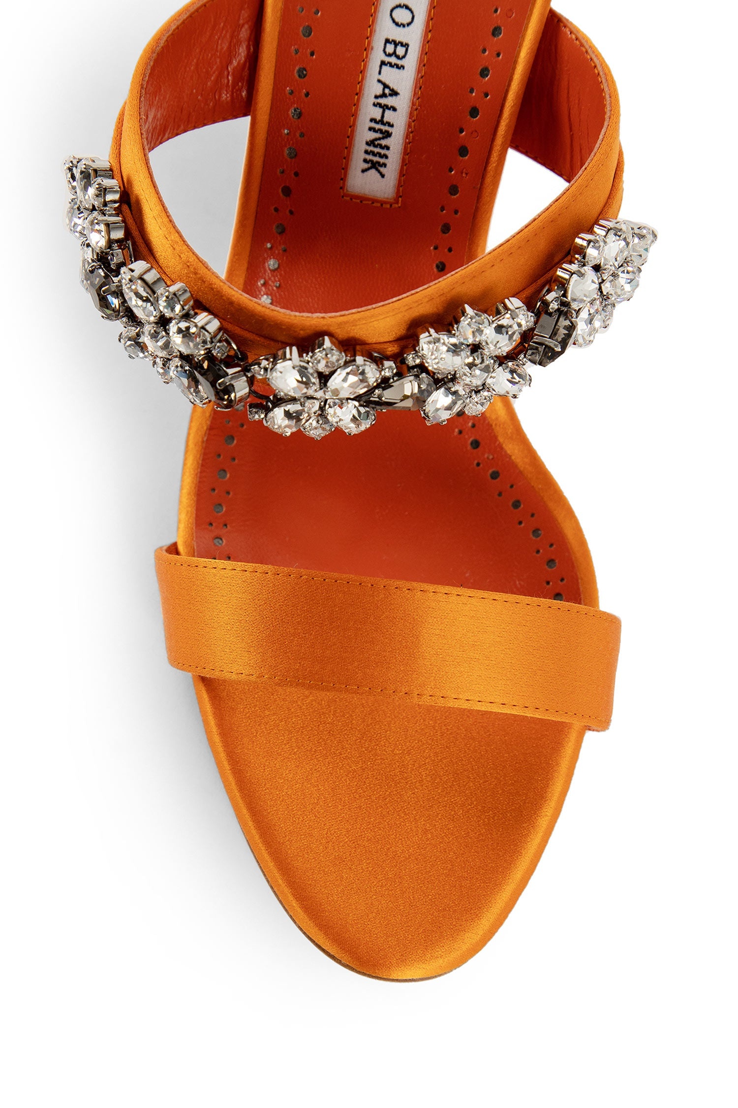 MANOLO BLAHNIK WOMAN ORANGE PUMPS - 5