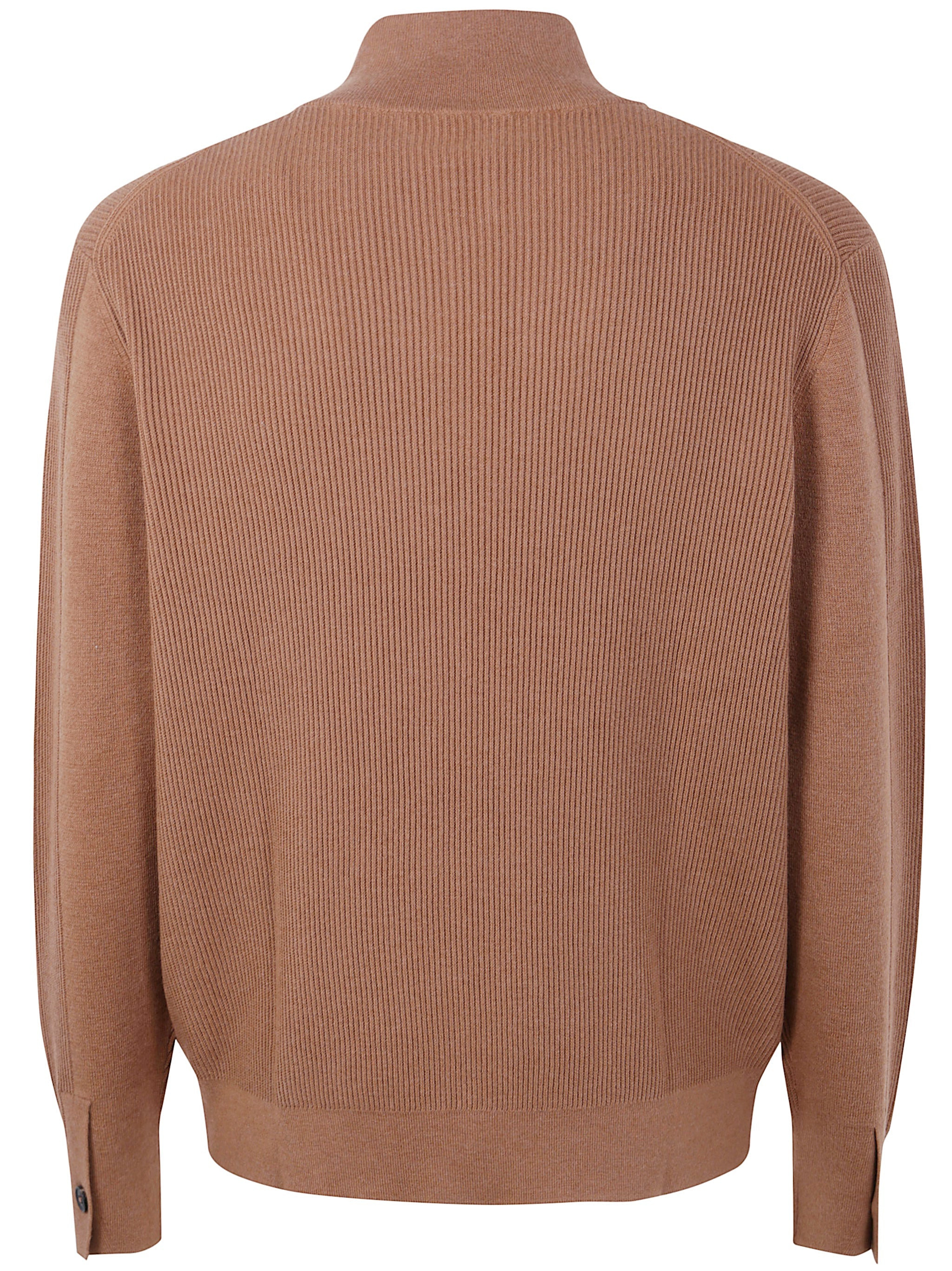 Paul Smith Men Mens Sweater Zip Neck - 2