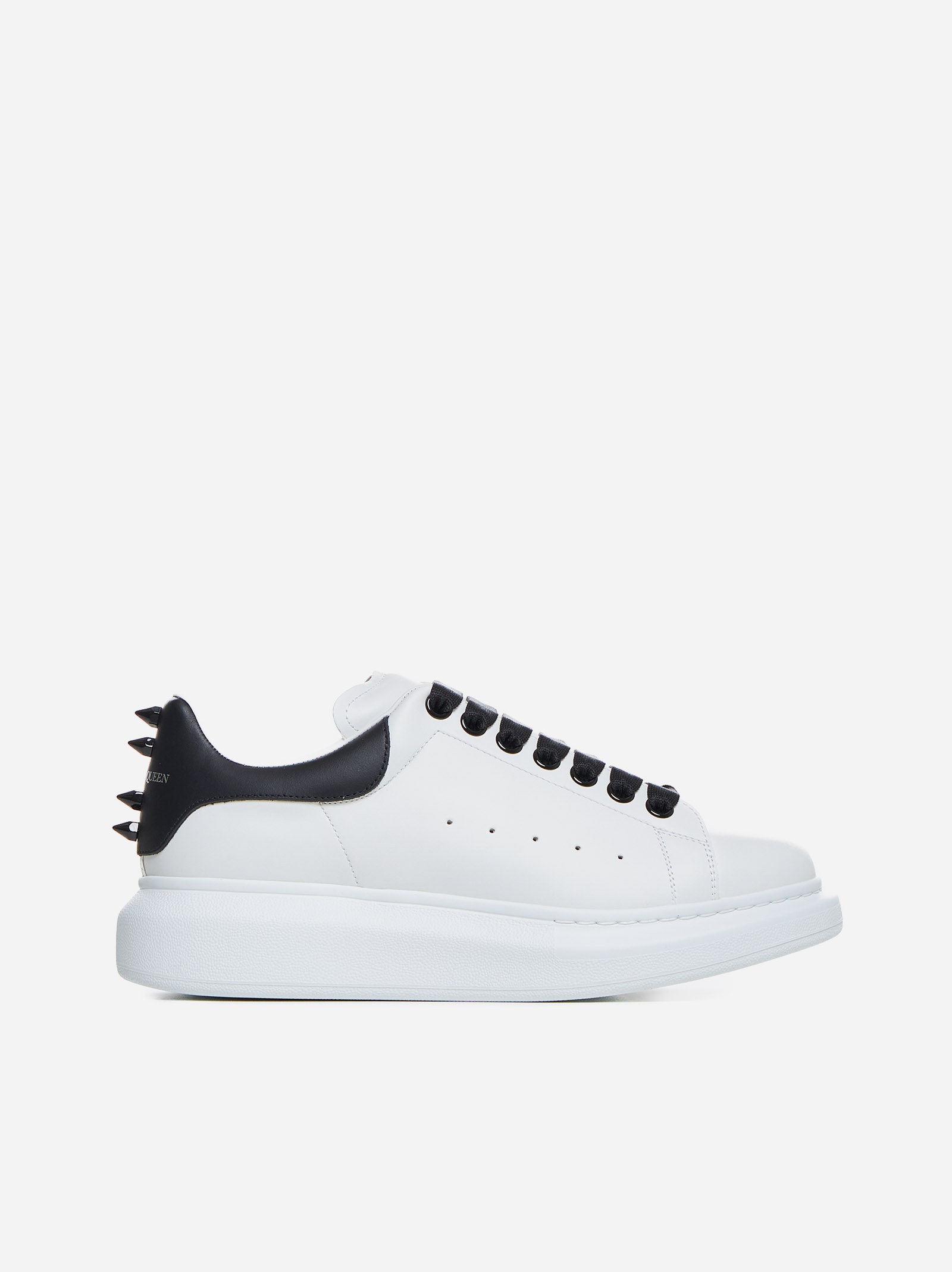 Stud Oversize leather sneakers - 1