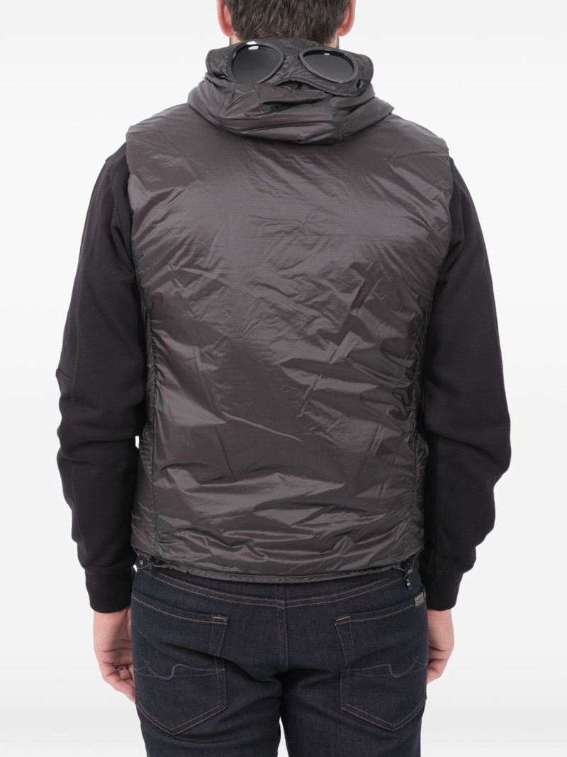 zip fastening hooded waistcoats 3