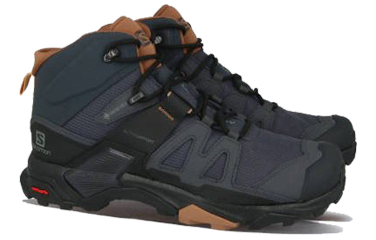 (WMNS) SALOMON X ULTRA 4 MID GTX W 'Black Brown' 412956 / L41295600 - 3