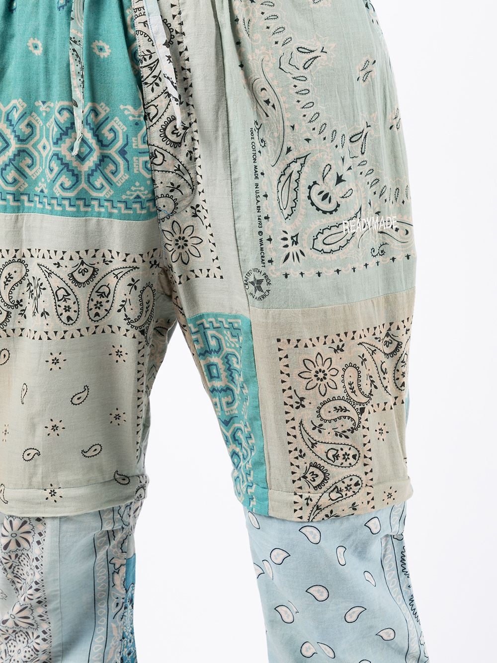 BANDANA-PRINT STRAIGHT TROUSERS - 2
