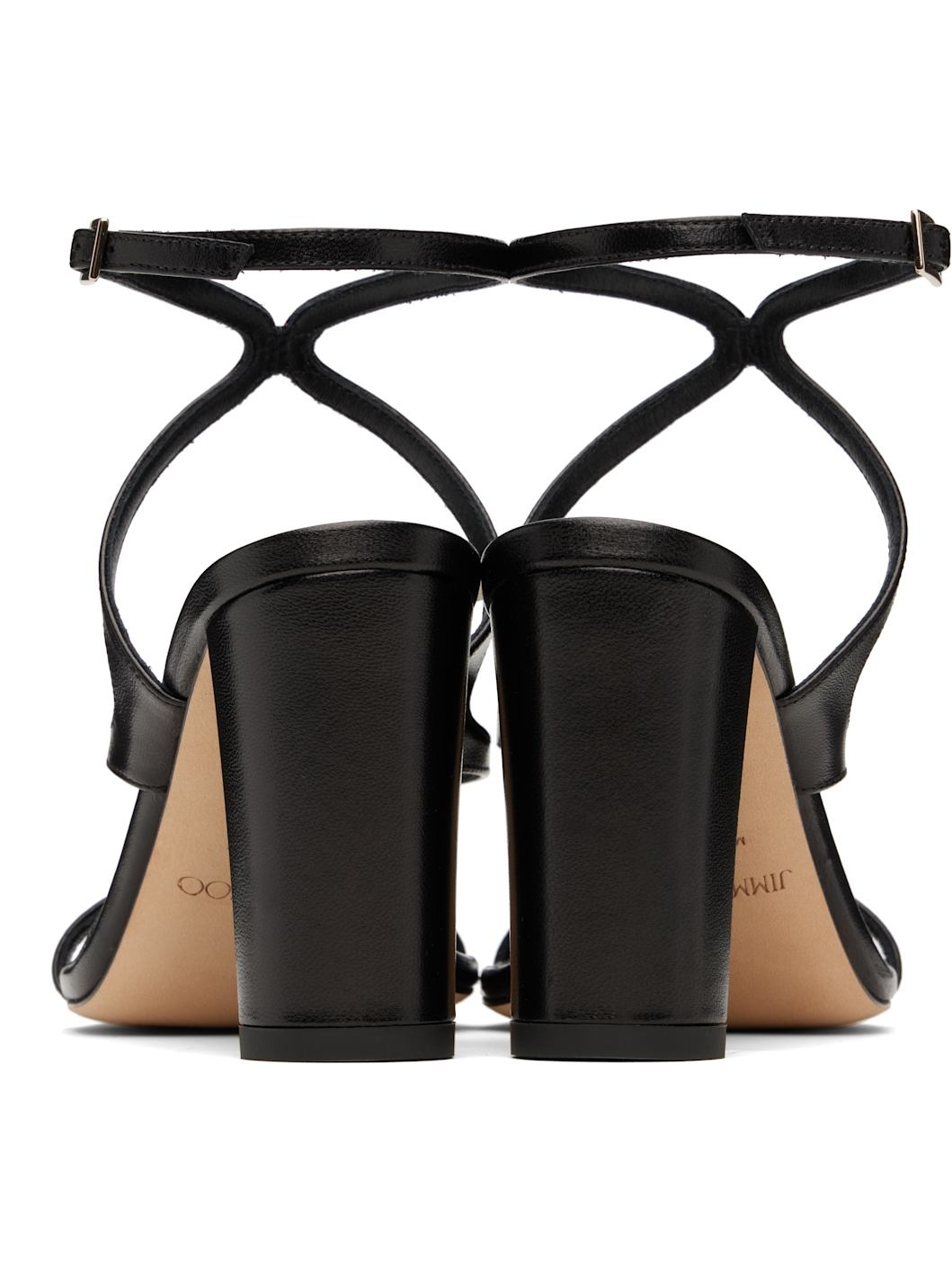 Black Azie 85 Heeled Sandals - 2