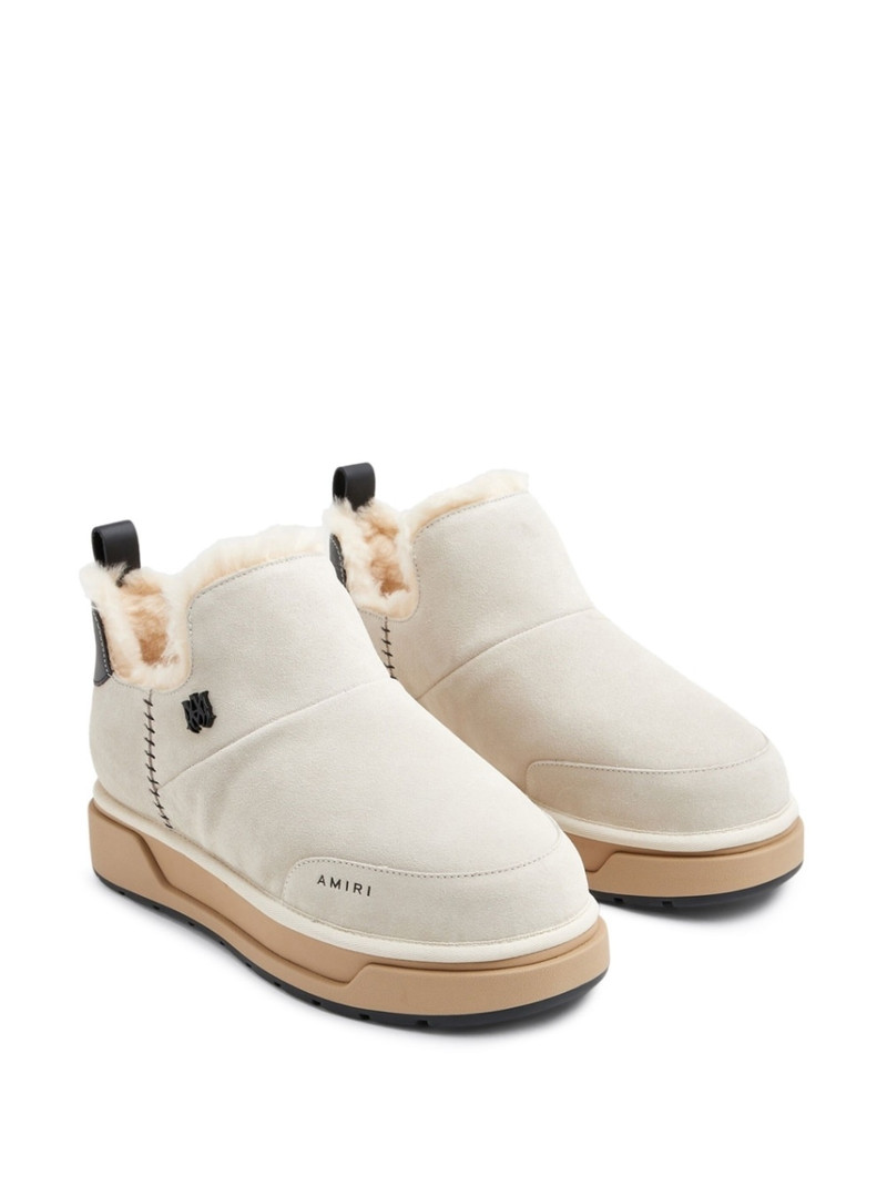 Malibu shearling ankle boots 4