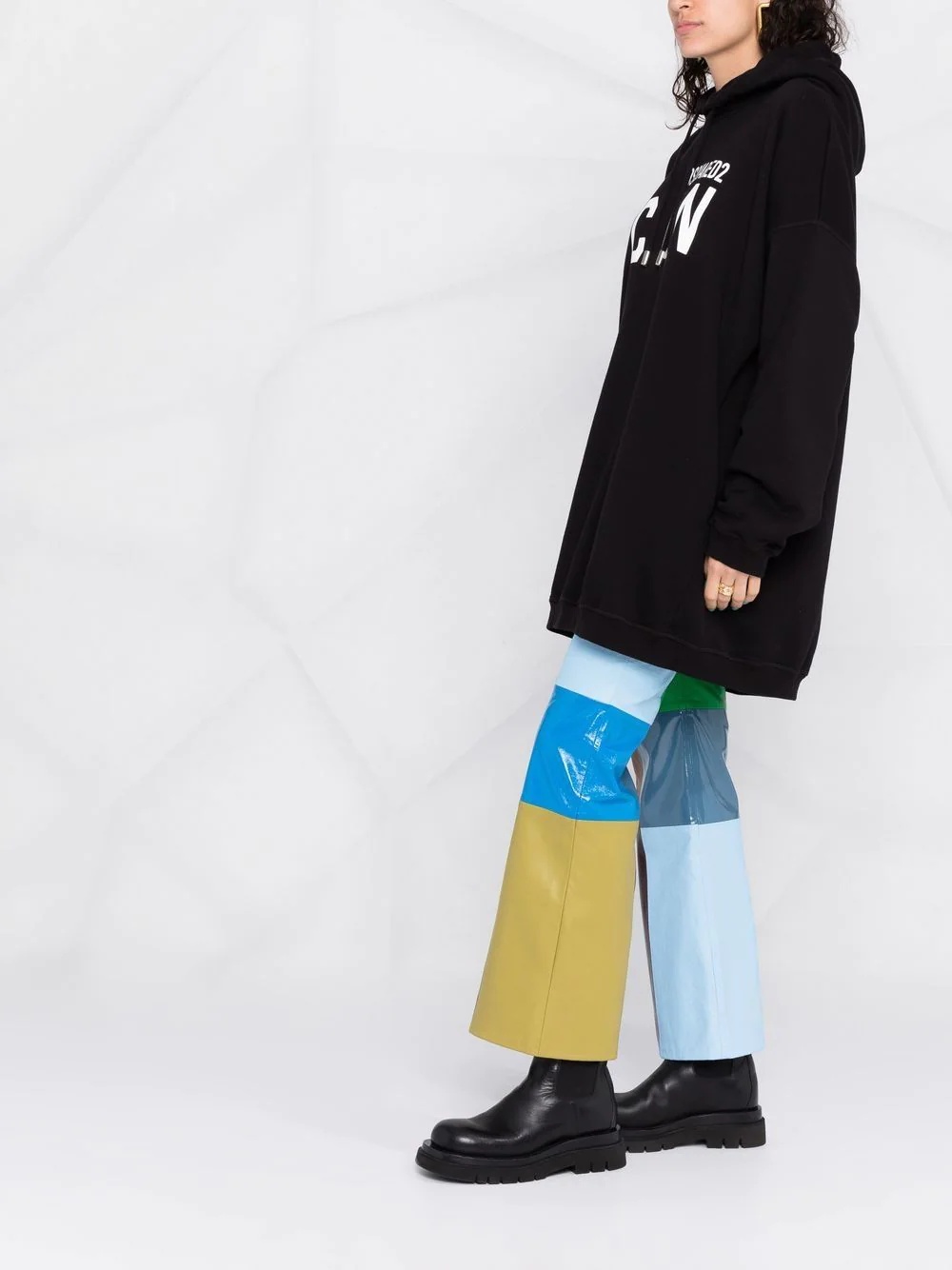 logo-print hoodie - 6