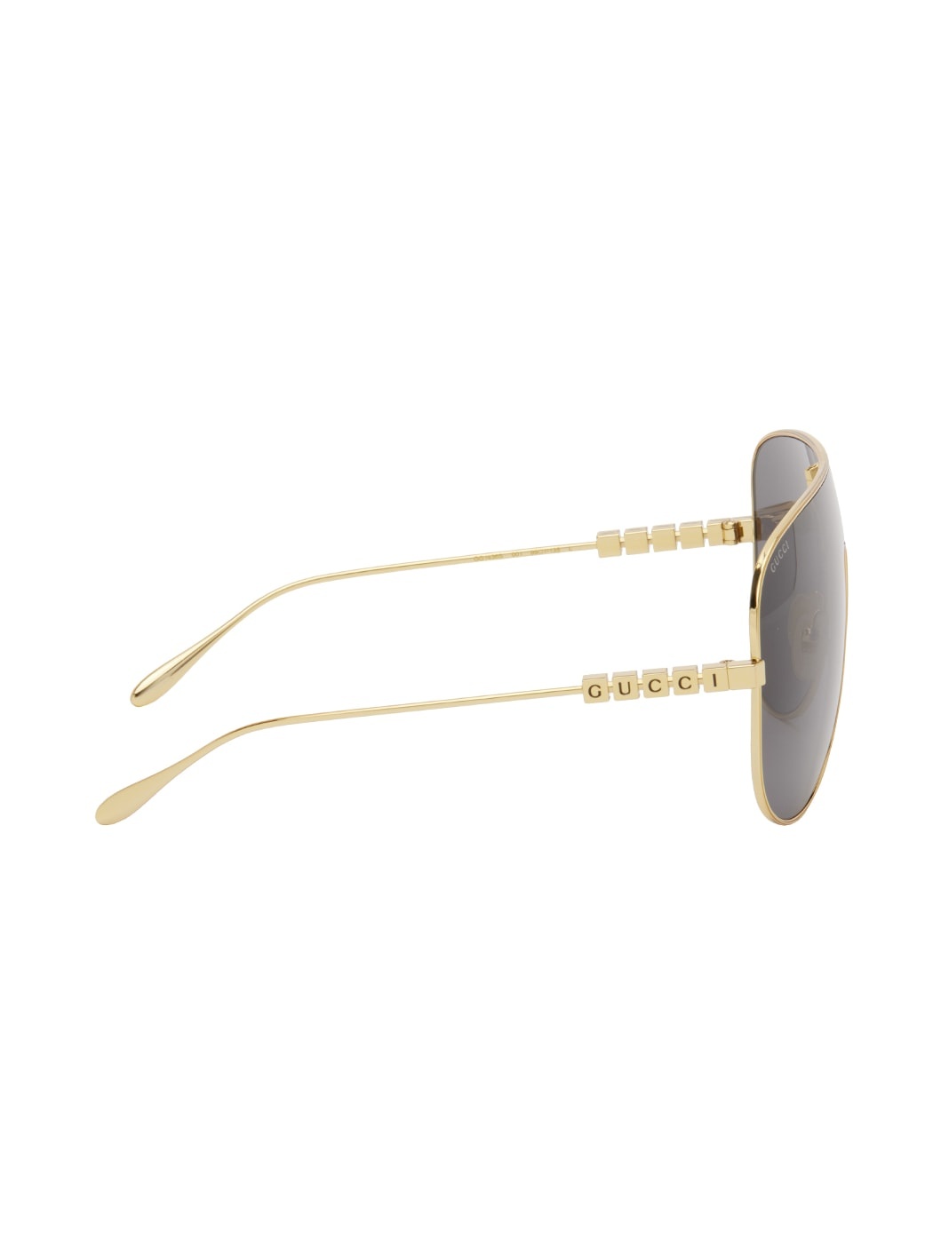 Gold Mask Sunglasses - 2