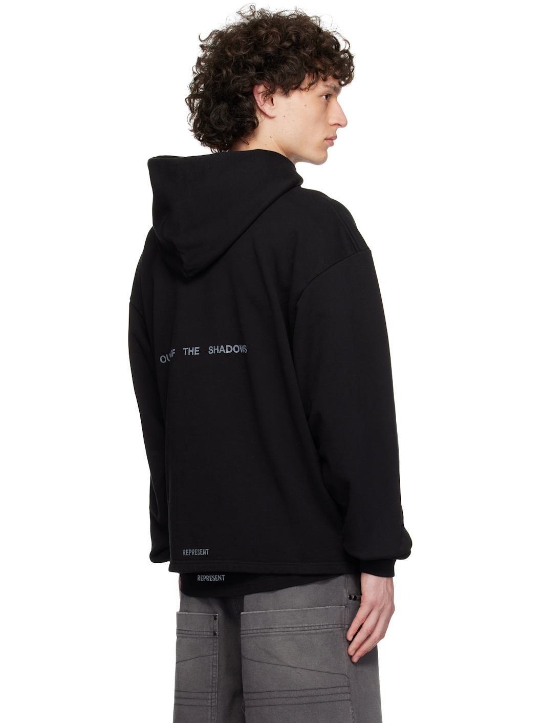 Black 'Team Rep' Hoodie - 3